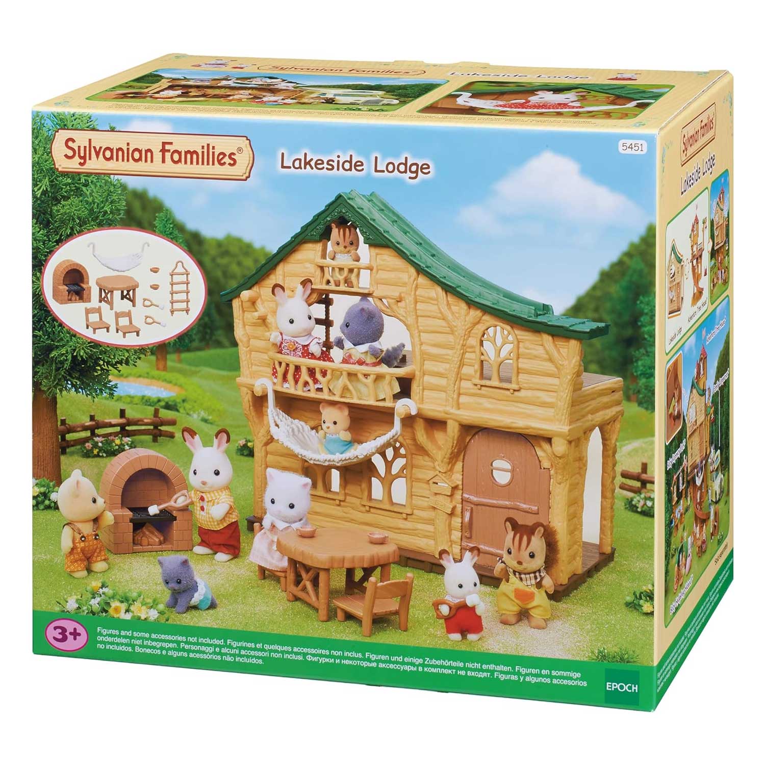 Le camping car sylvanian vehicules, figurines