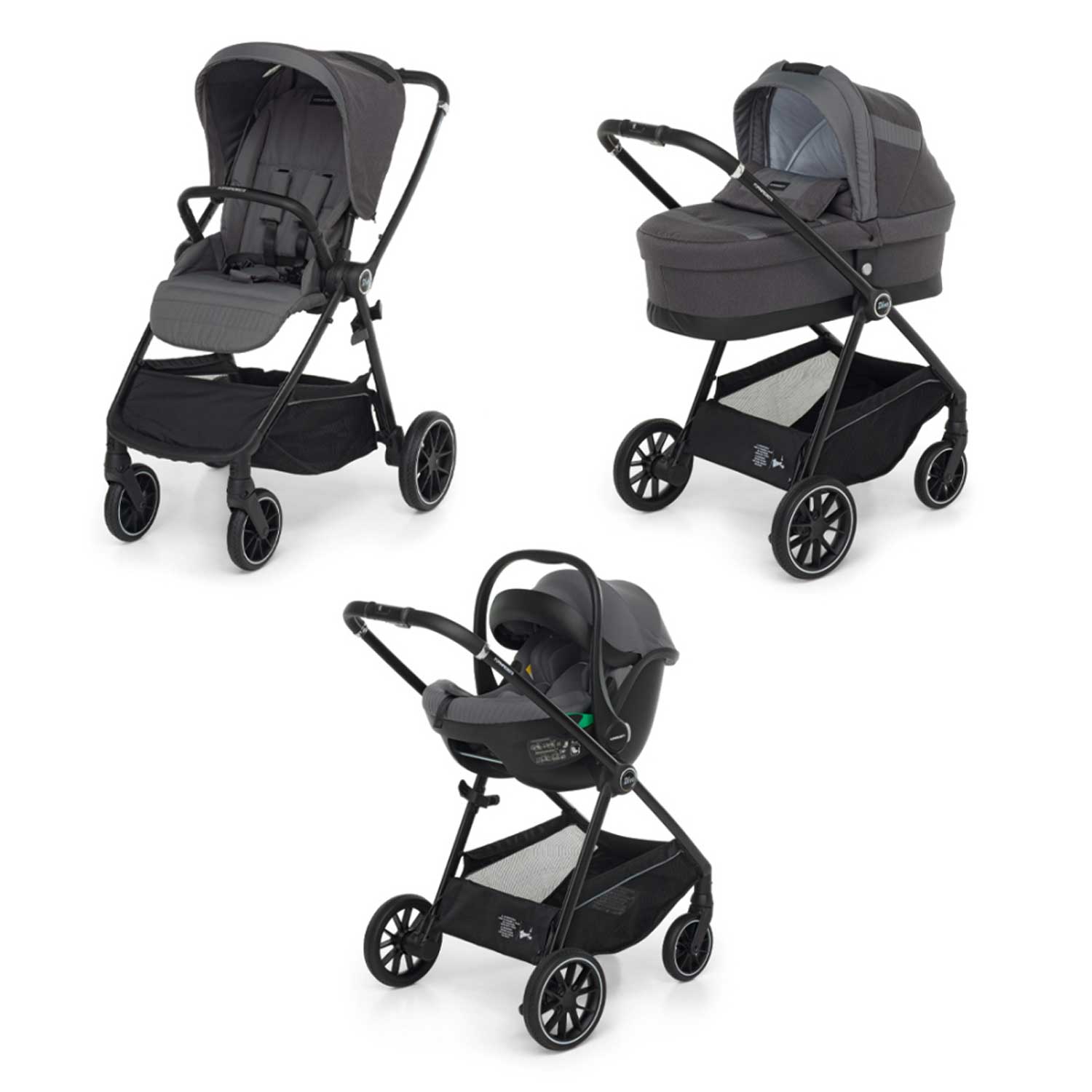 Foppapedretti - Seggiolino Auto Open I-Size - Grey