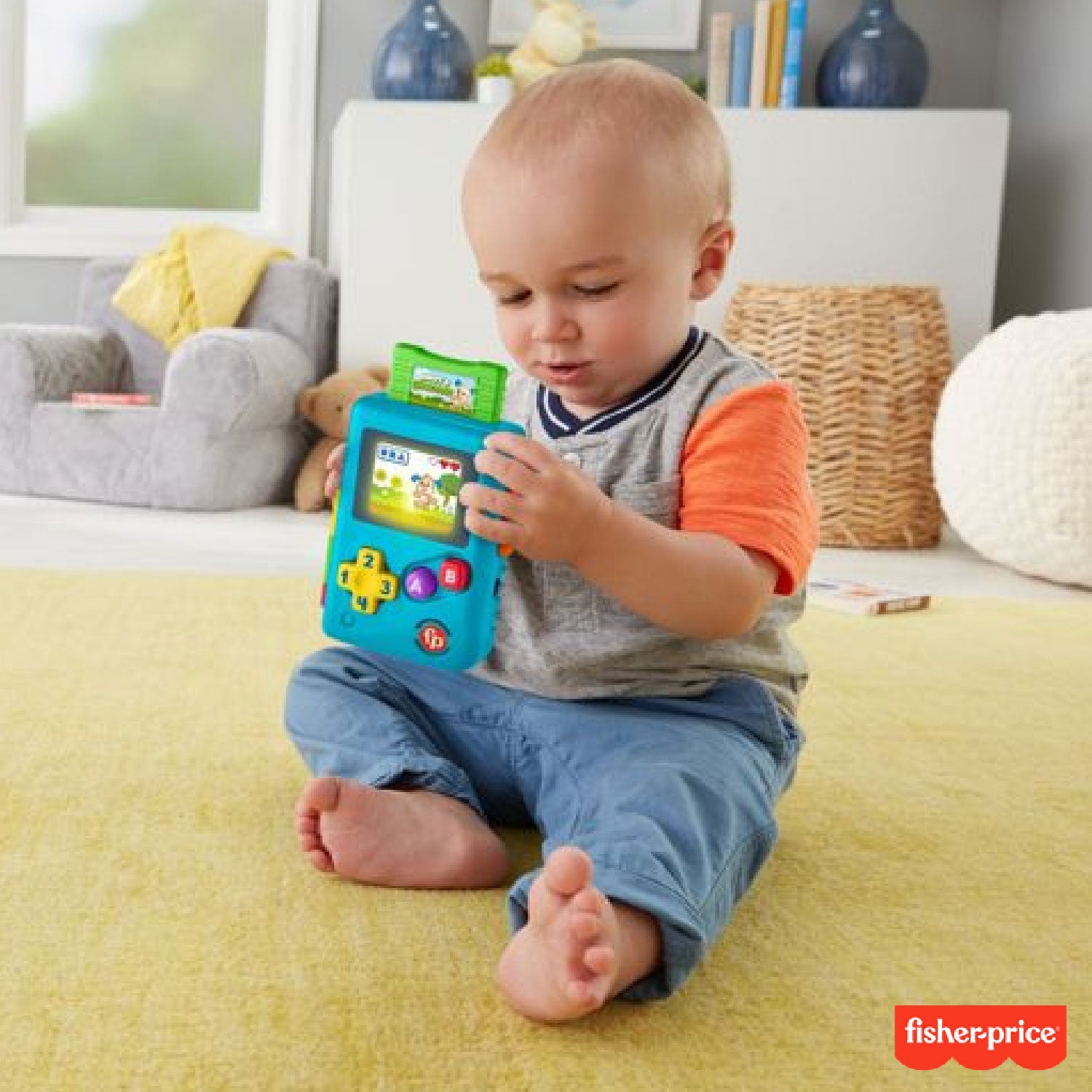 FisherPrice - Ridi & Impara® Baby Console Gioca e Vai HBC87 – Iperbimbo