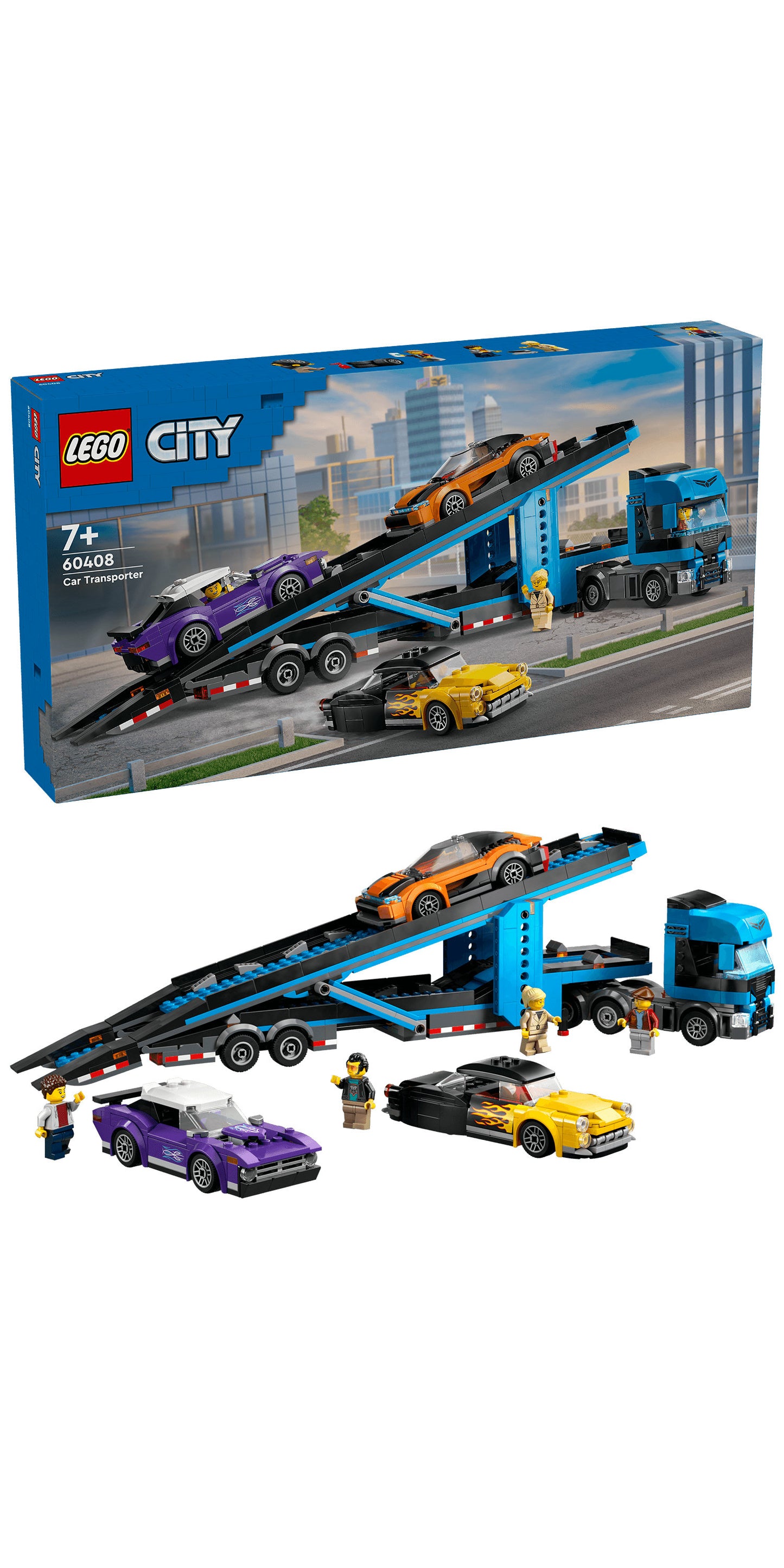 Lego - Camion Trasportatore Con Auto Sportive 60408