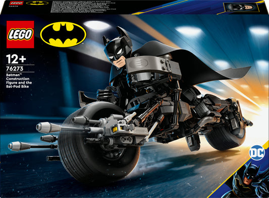 Lego - Personaggio costruibile di Batman con Bat-Pod 76273