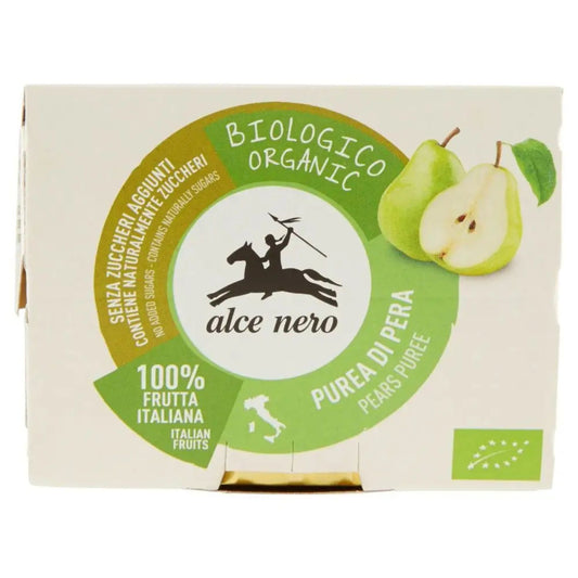 Alce Nero - Purea Di Frutta Bio 2x100g