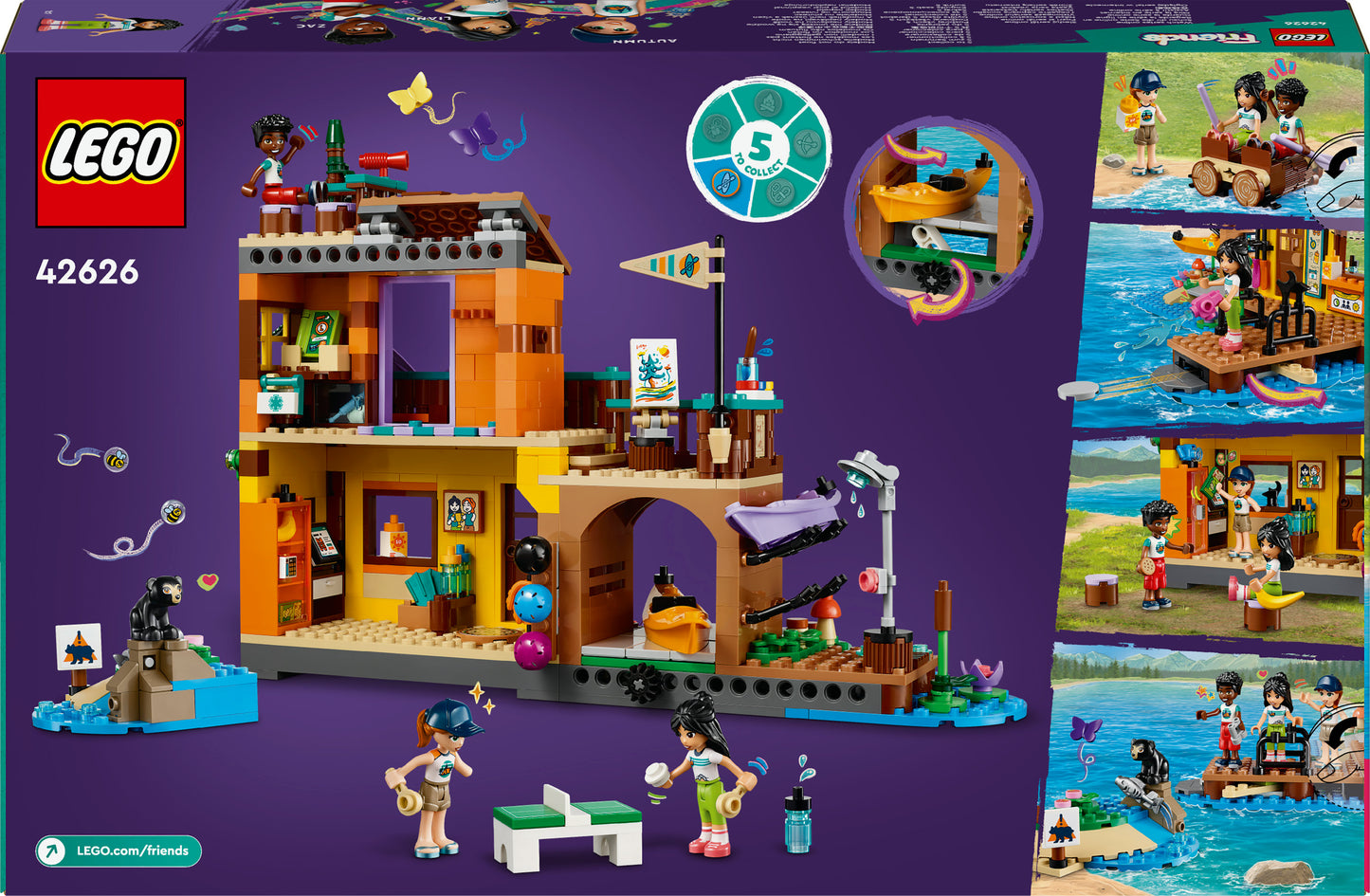 Lego Friends - Campo Avventura: Sport acquatici 42626