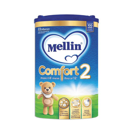 Mellin - Comfort 2 Latte In Polvere: Confezione 800 gr