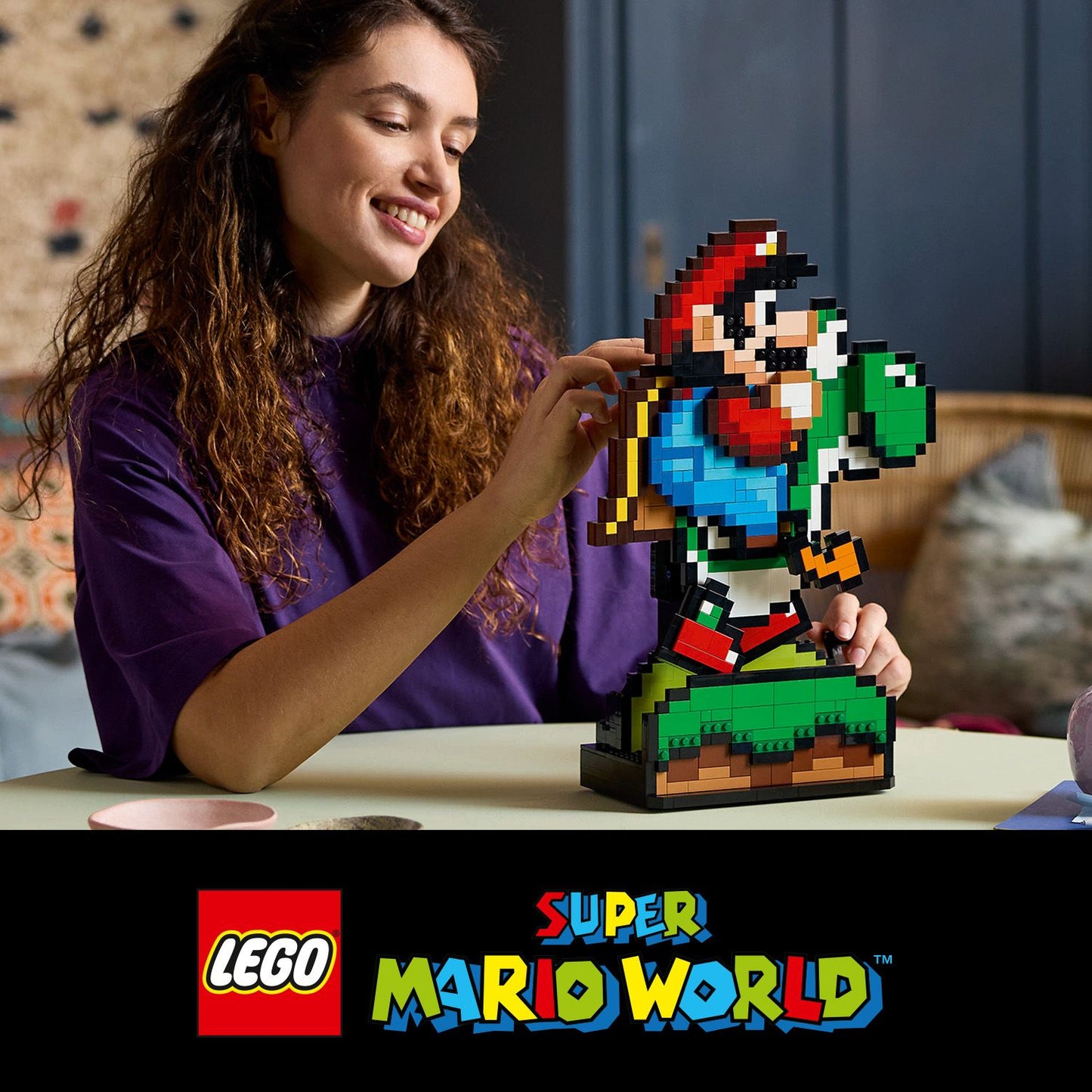 Lego - Super Mario World Mario e Yoshi 71438