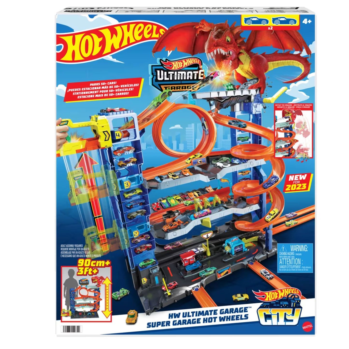 Mattel - Hot Wheels City Mega Garage  HKX48