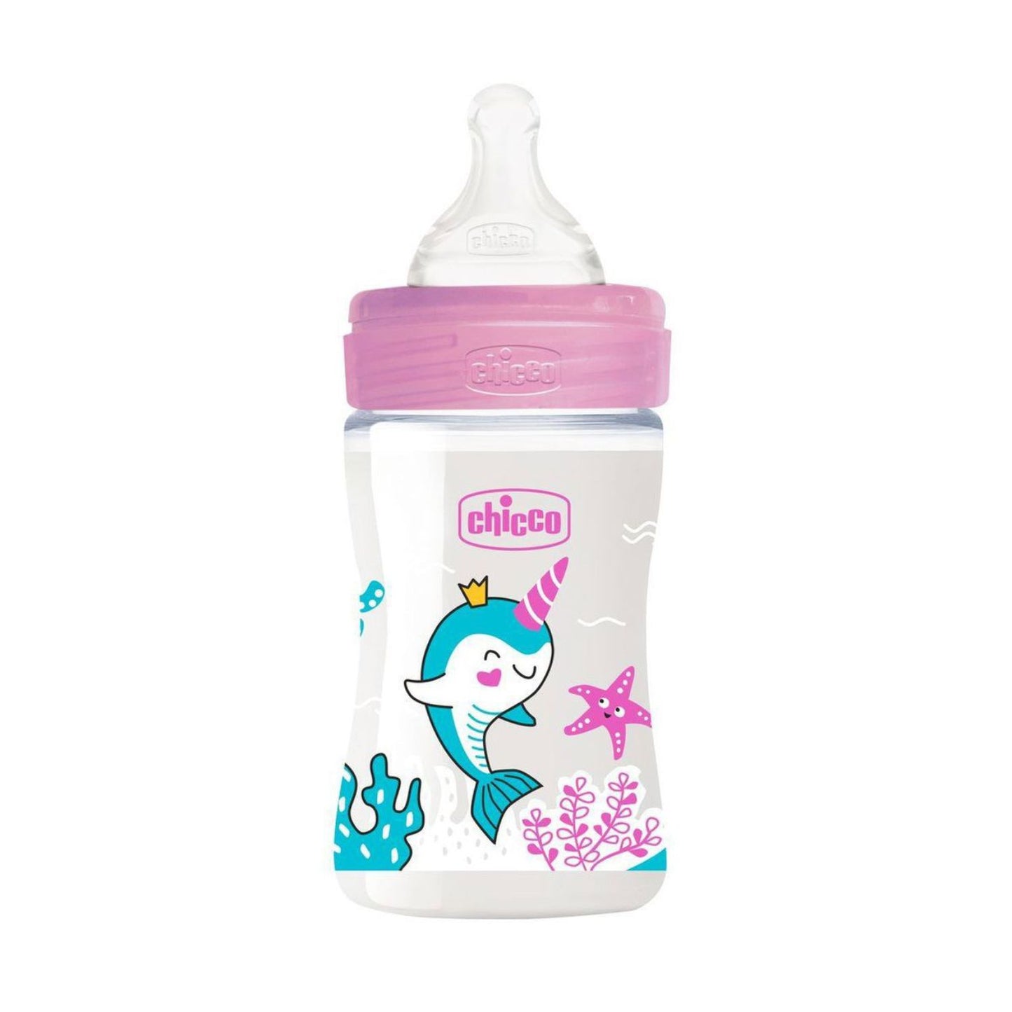 Chicco - Biberon Benessere 150ml Flusso Lento in Plastica