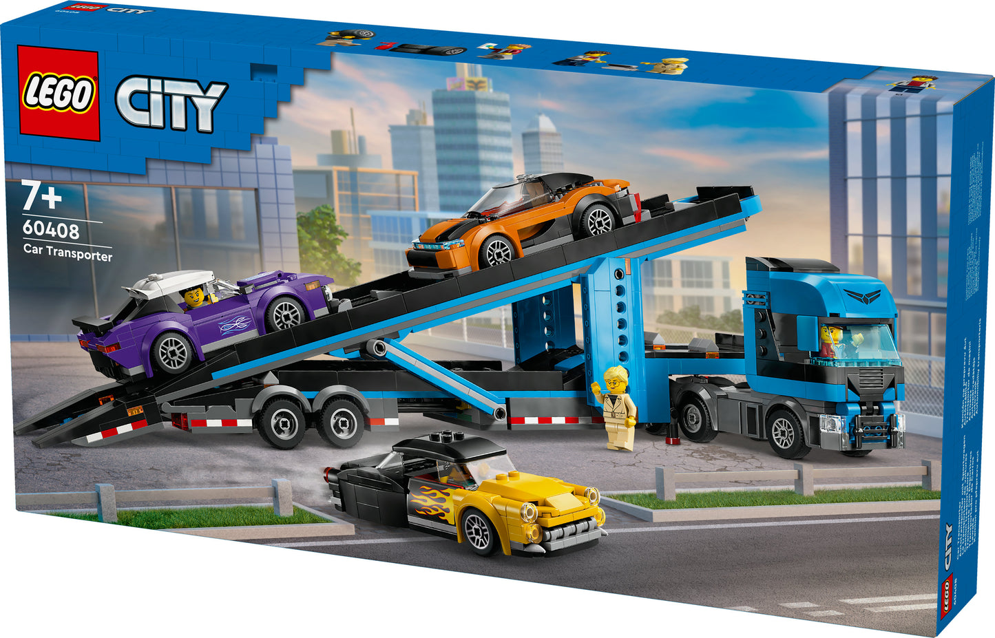 Lego - Camion Trasportatore Con Auto Sportive 60408