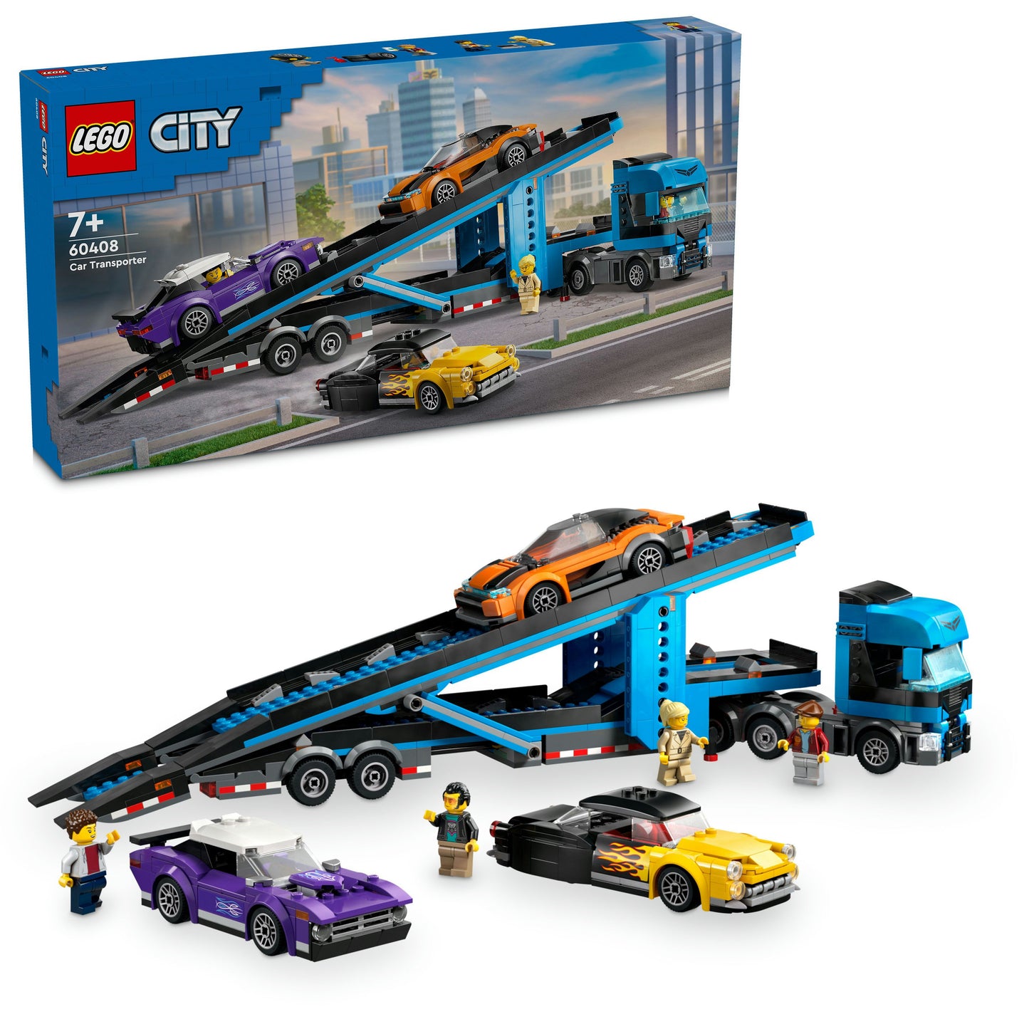 Lego - Camion Trasportatore Con Auto Sportive 60408