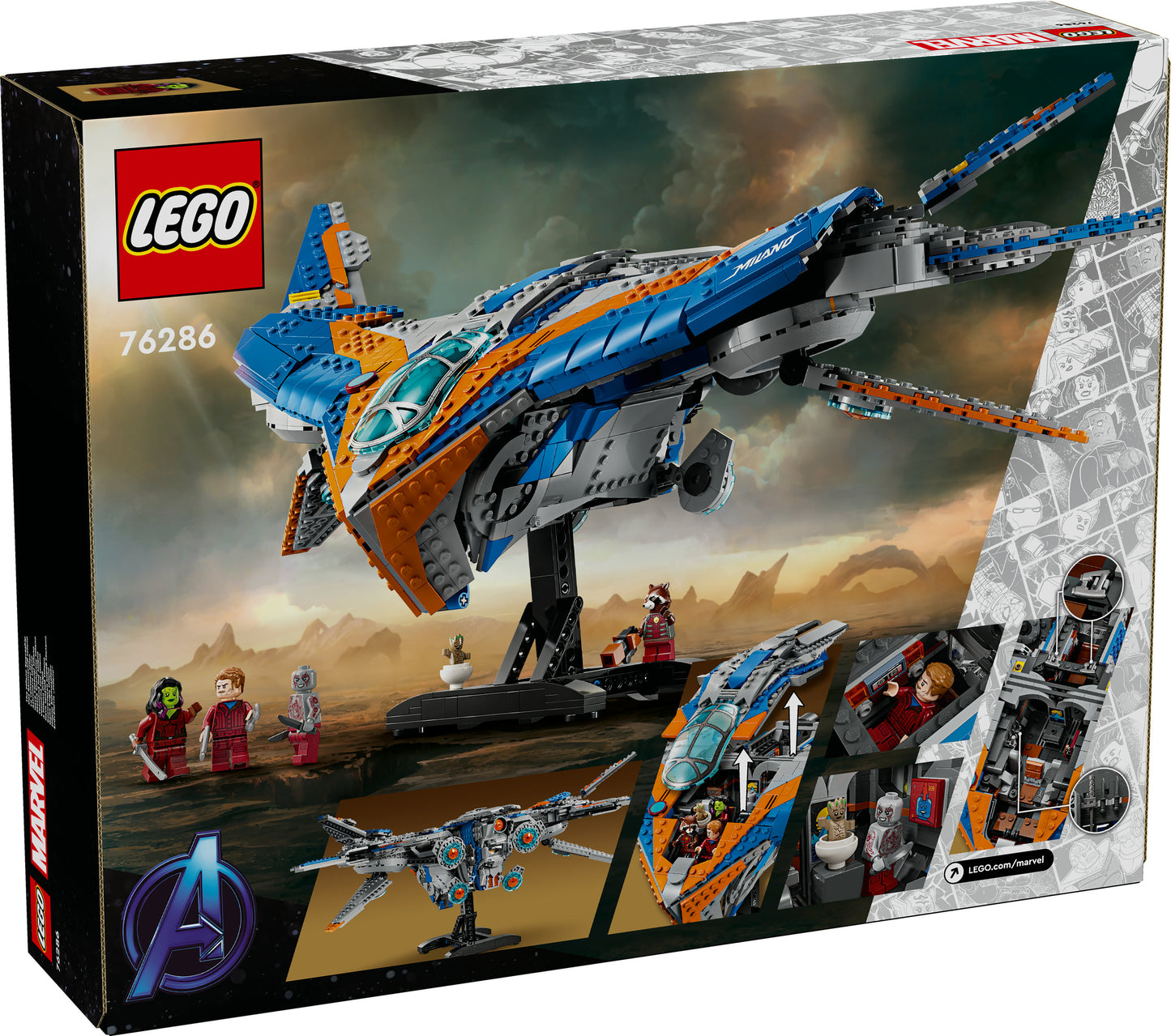 Lego - Guardiani della Galassia: Milano 76286