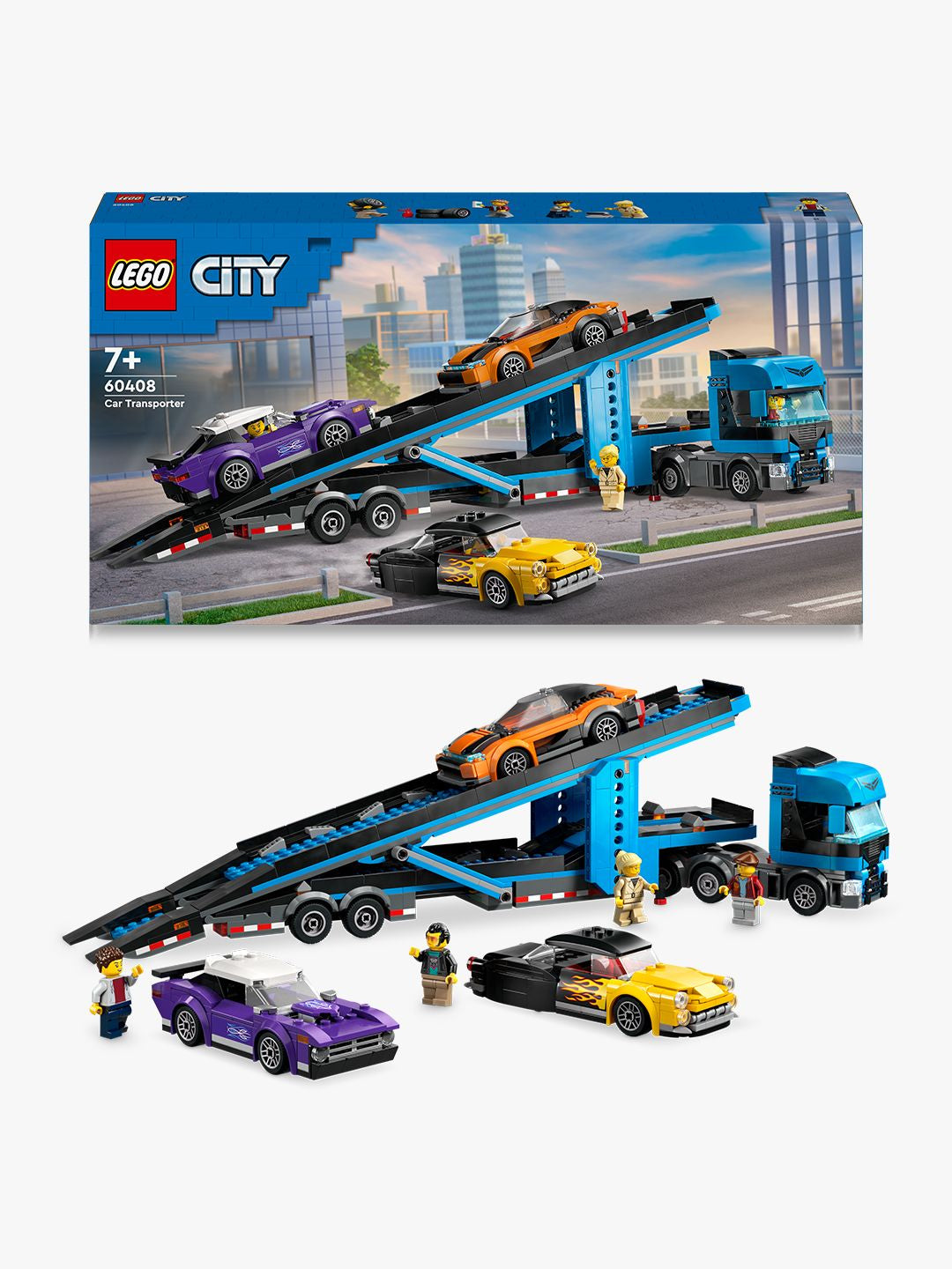 Lego - Camion Trasportatore Con Auto Sportive 60408