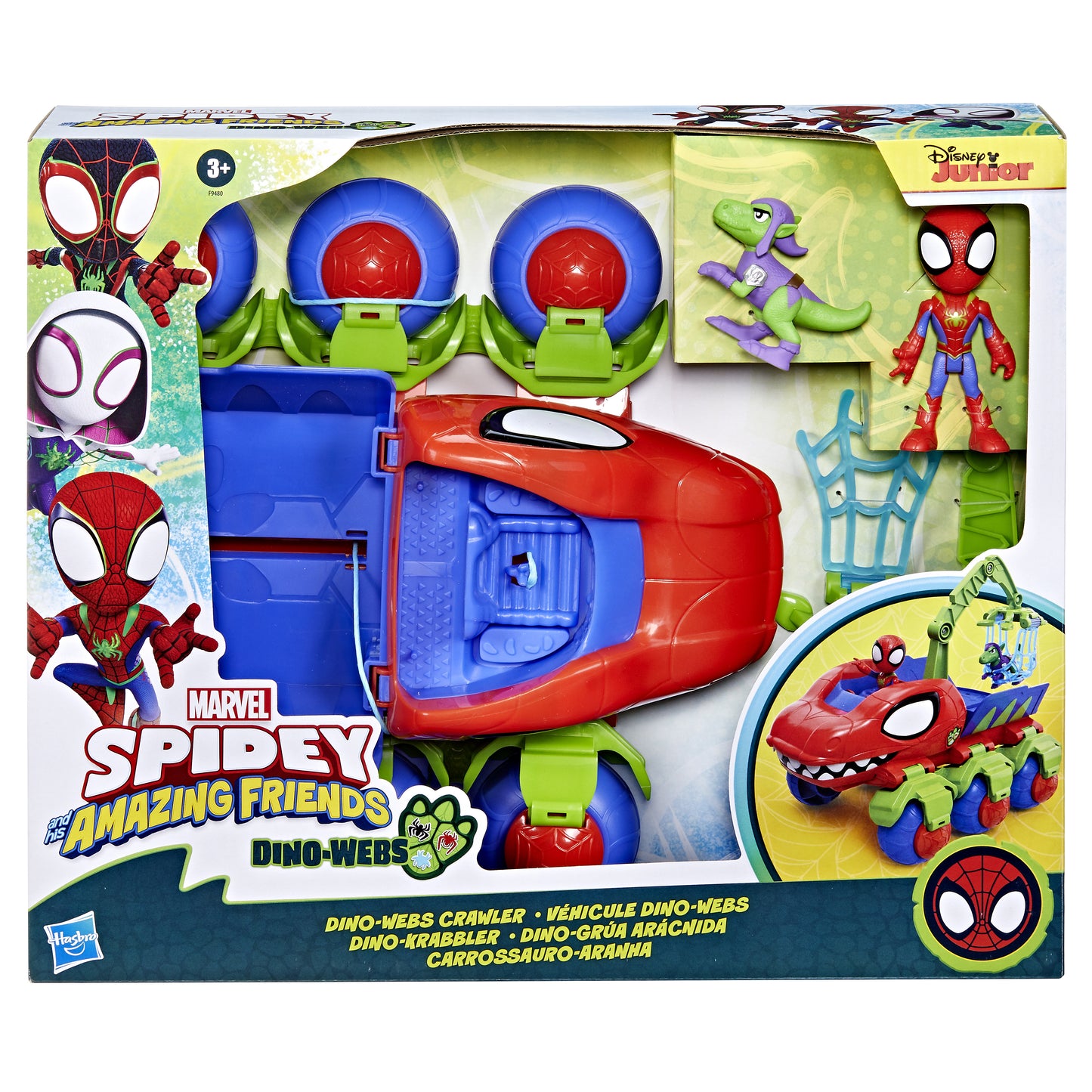 Hasbro - Spidey Veicolo Dino Webs F94805L00