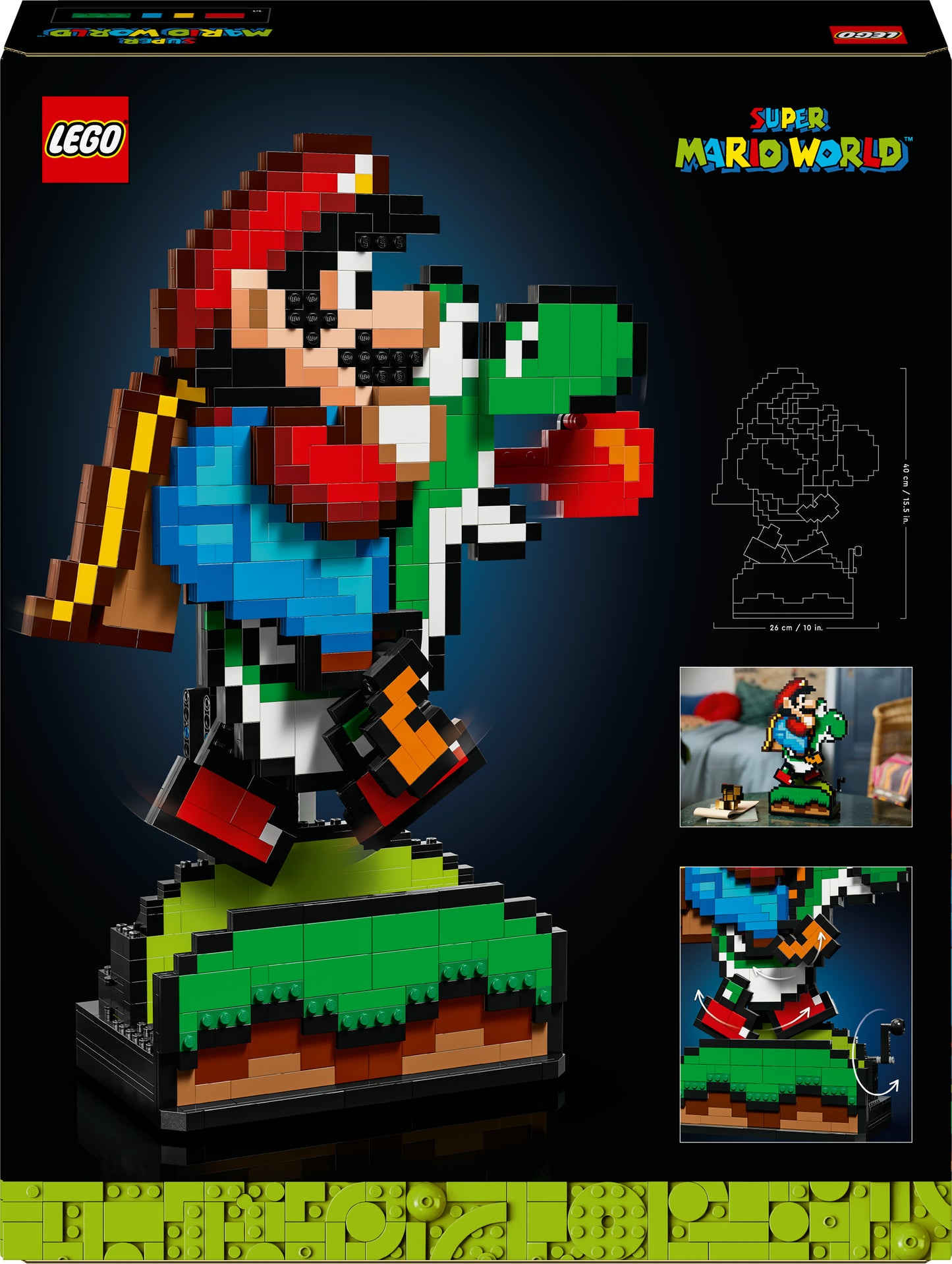 Lego - Super Mario World Mario e Yoshi 71438