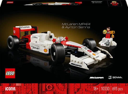 Lego - McLaren MP4/4 e Ayrton Senna 10330