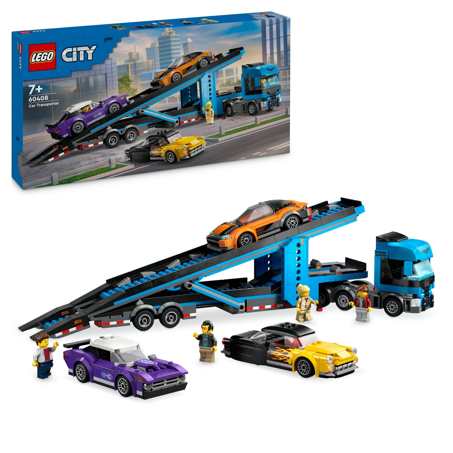 Lego - Camion Trasportatore Con Auto Sportive 60408