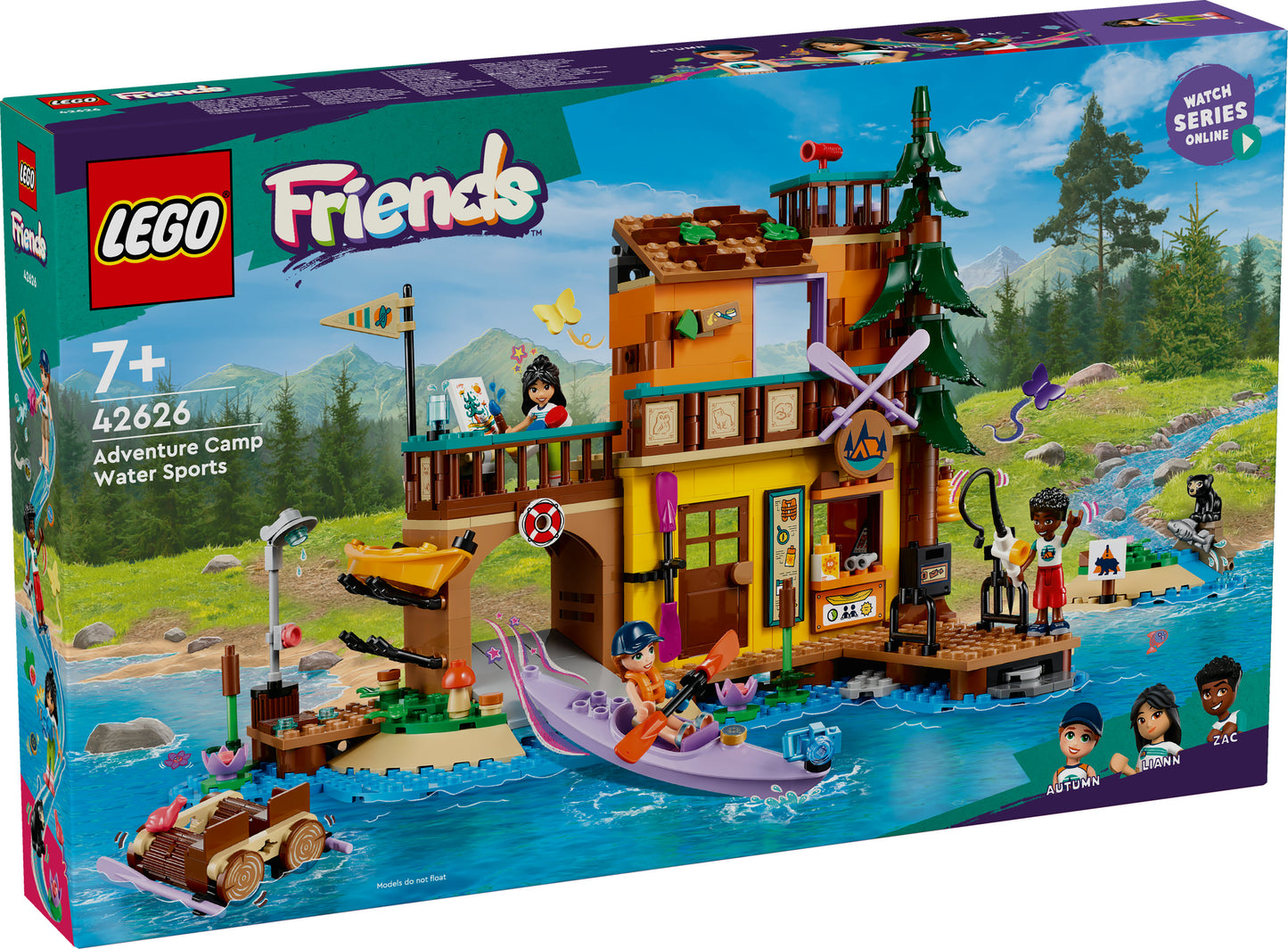 Lego Friends - Campo Avventura: Sport acquatici 42626