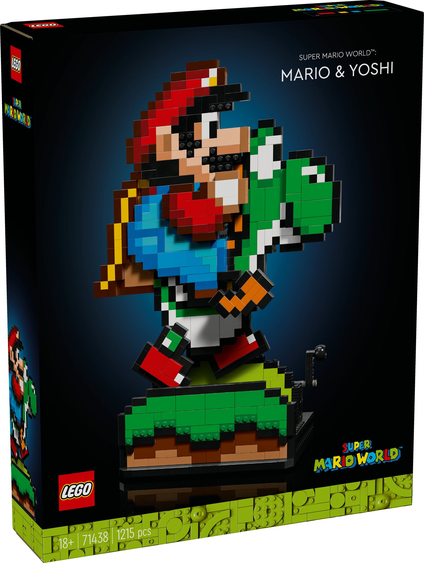 Lego - Super Mario World Mario e Yoshi 71438