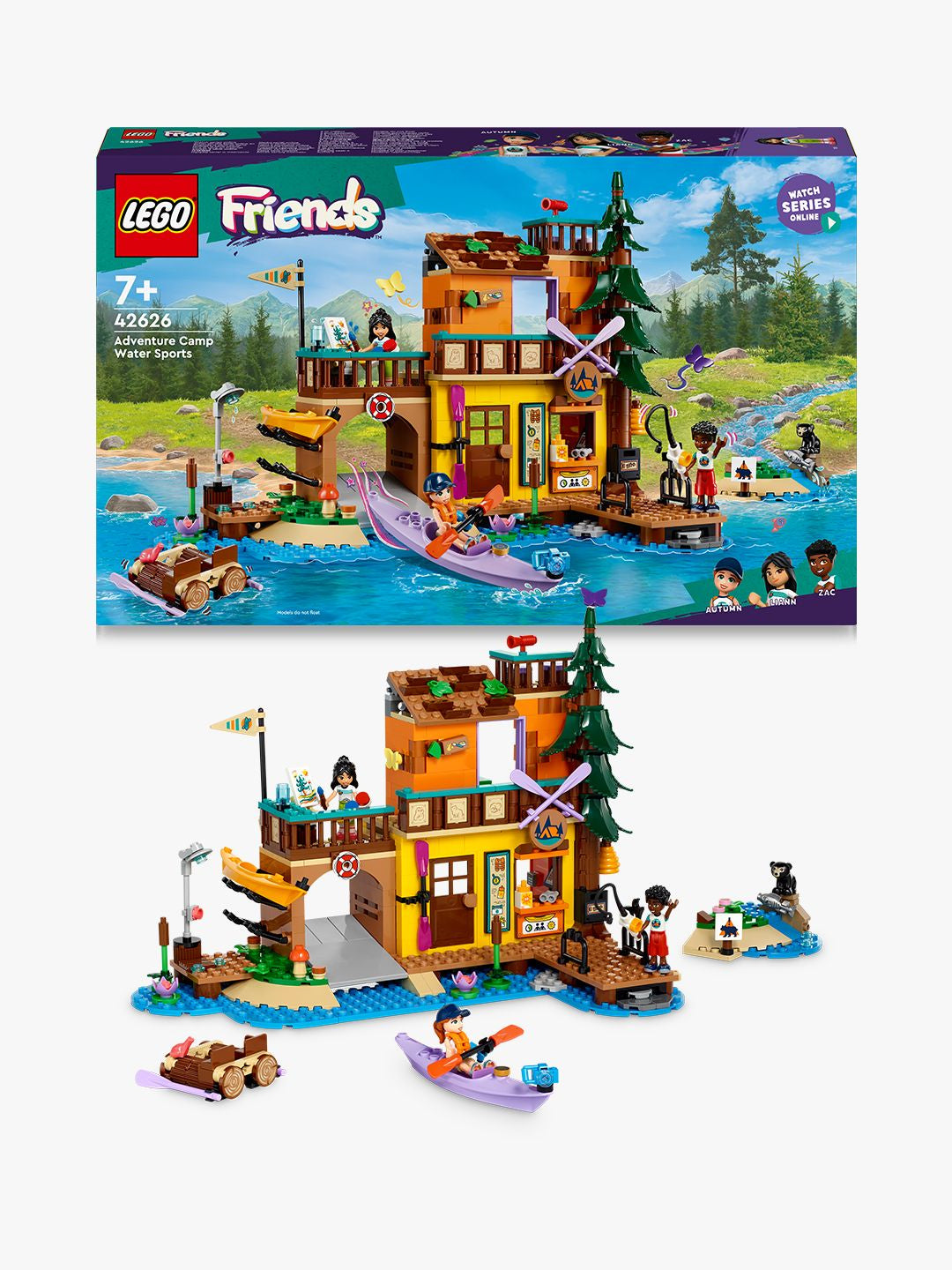 Lego Friends - Campo Avventura: Sport acquatici 42626