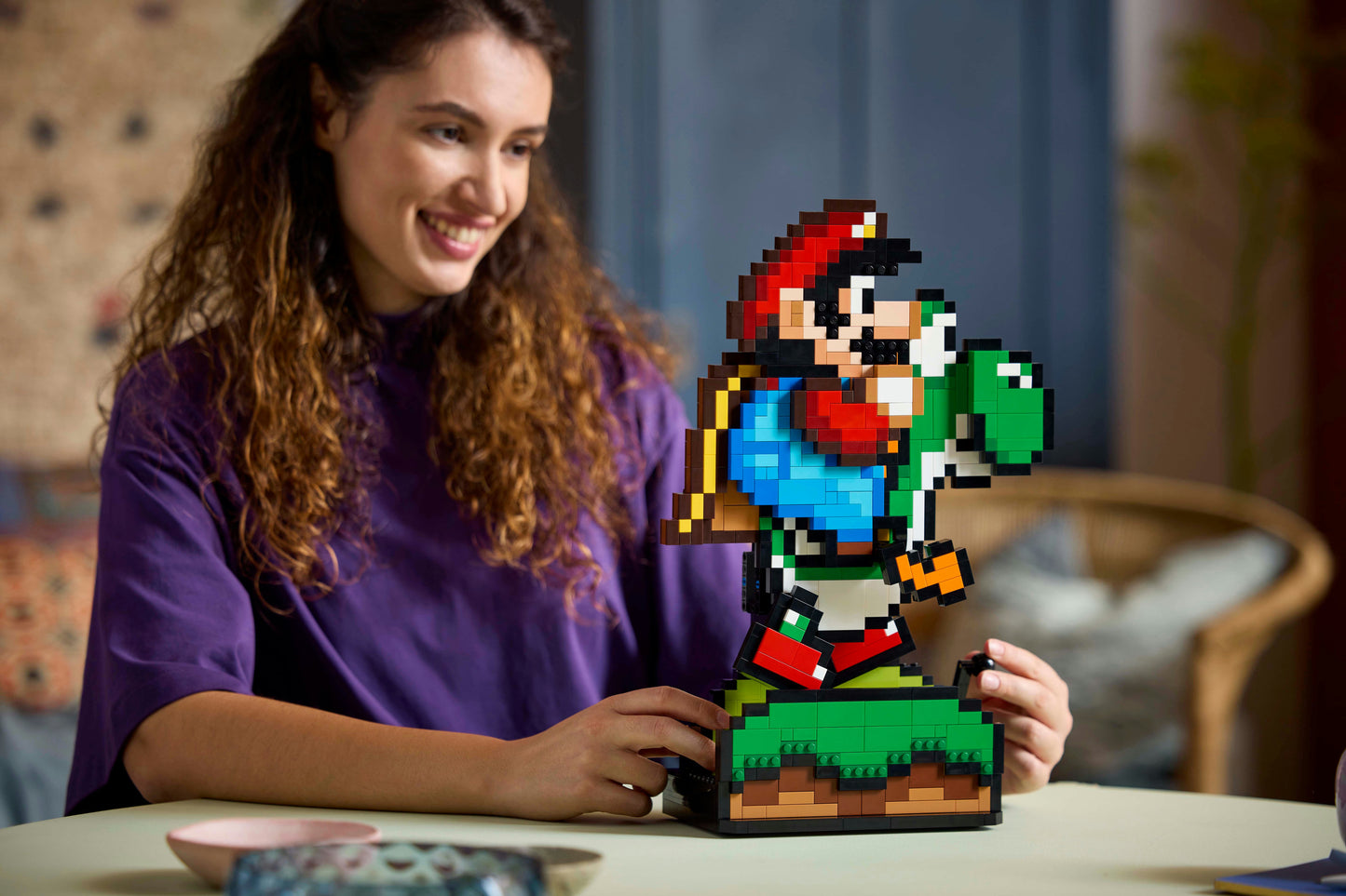 Lego - Super Mario World Mario e Yoshi 71438