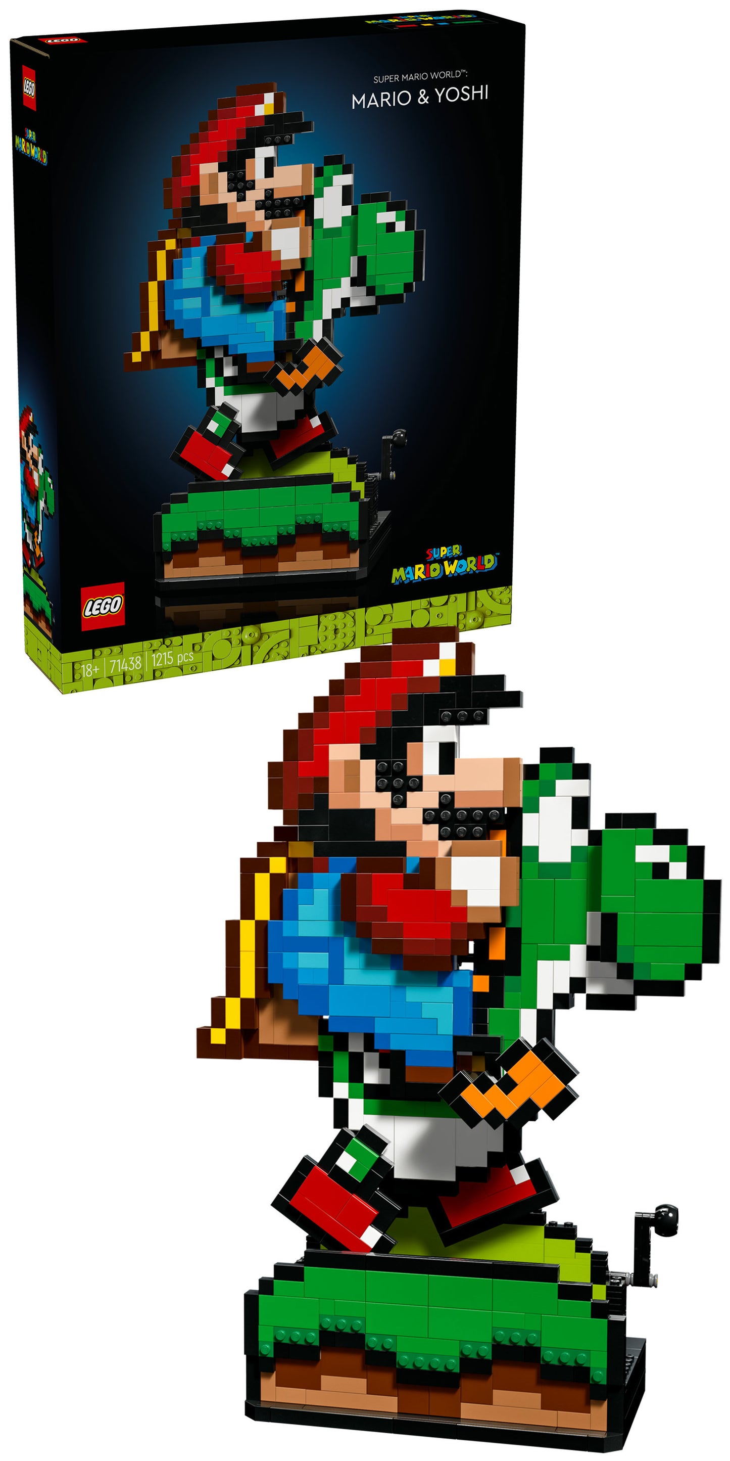 Lego - Super Mario World Mario e Yoshi 71438