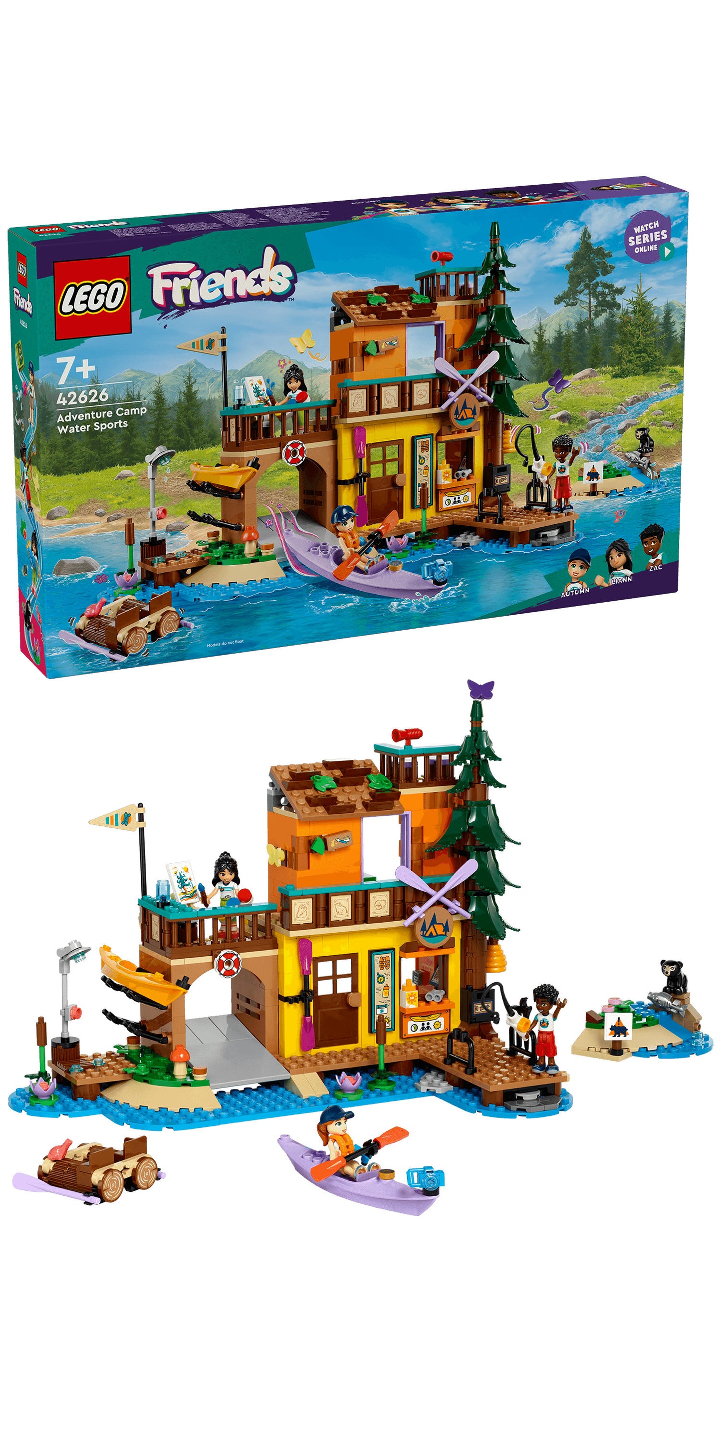 Lego Friends - Campo Avventura: Sport acquatici 42626