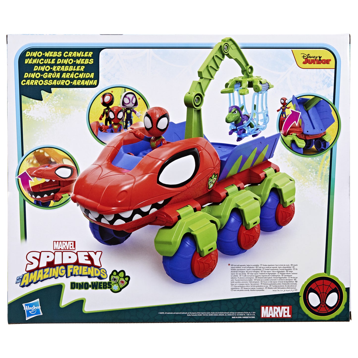 Hasbro - Spidey Veicolo Dino Webs F94805L00