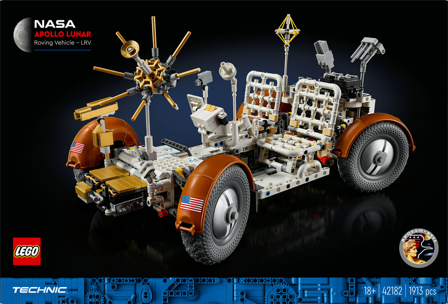 Lego - Rover lunare NASA Apollo 42182