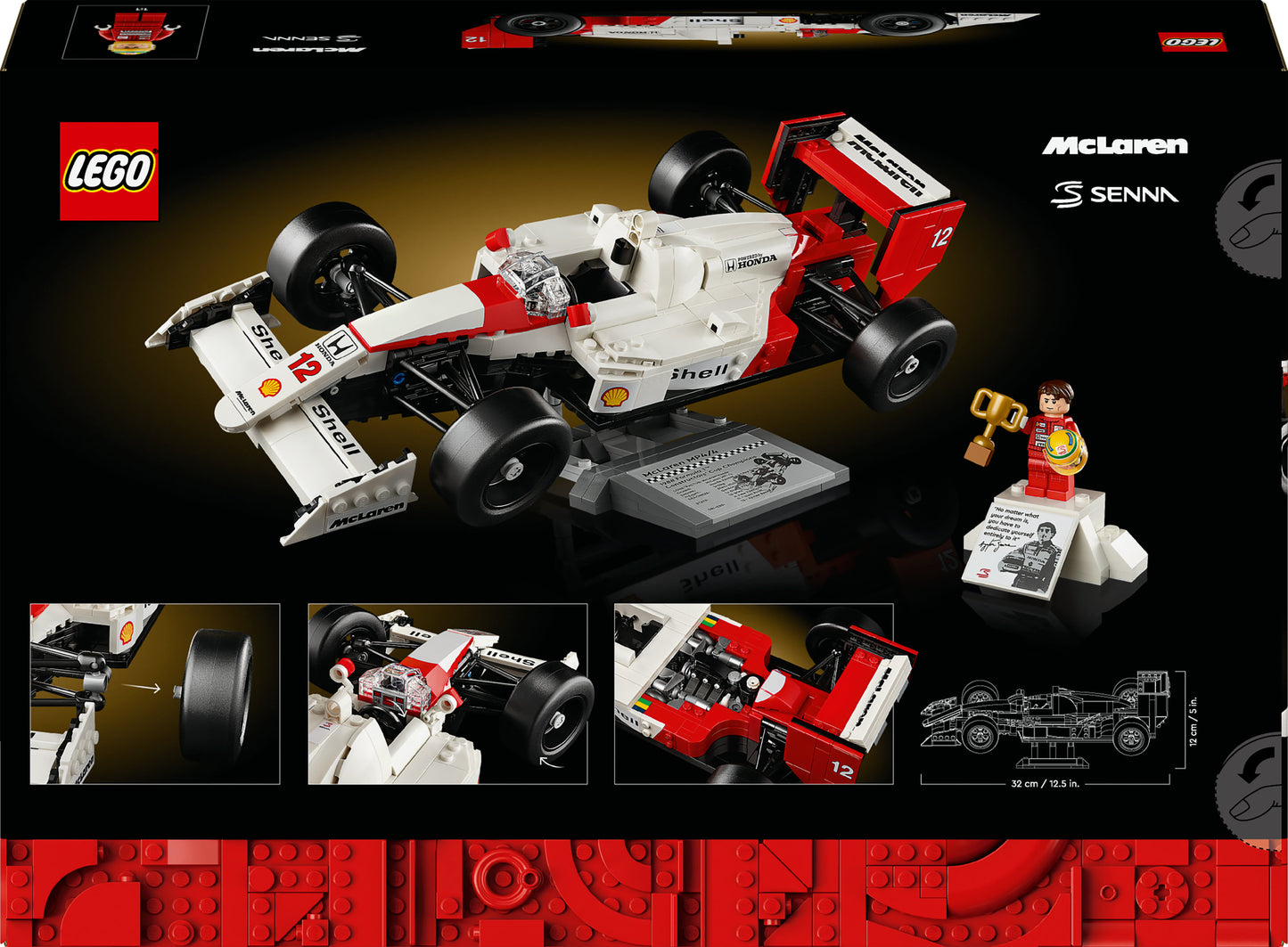 Lego - McLaren MP4/4 e Ayrton Senna 10330