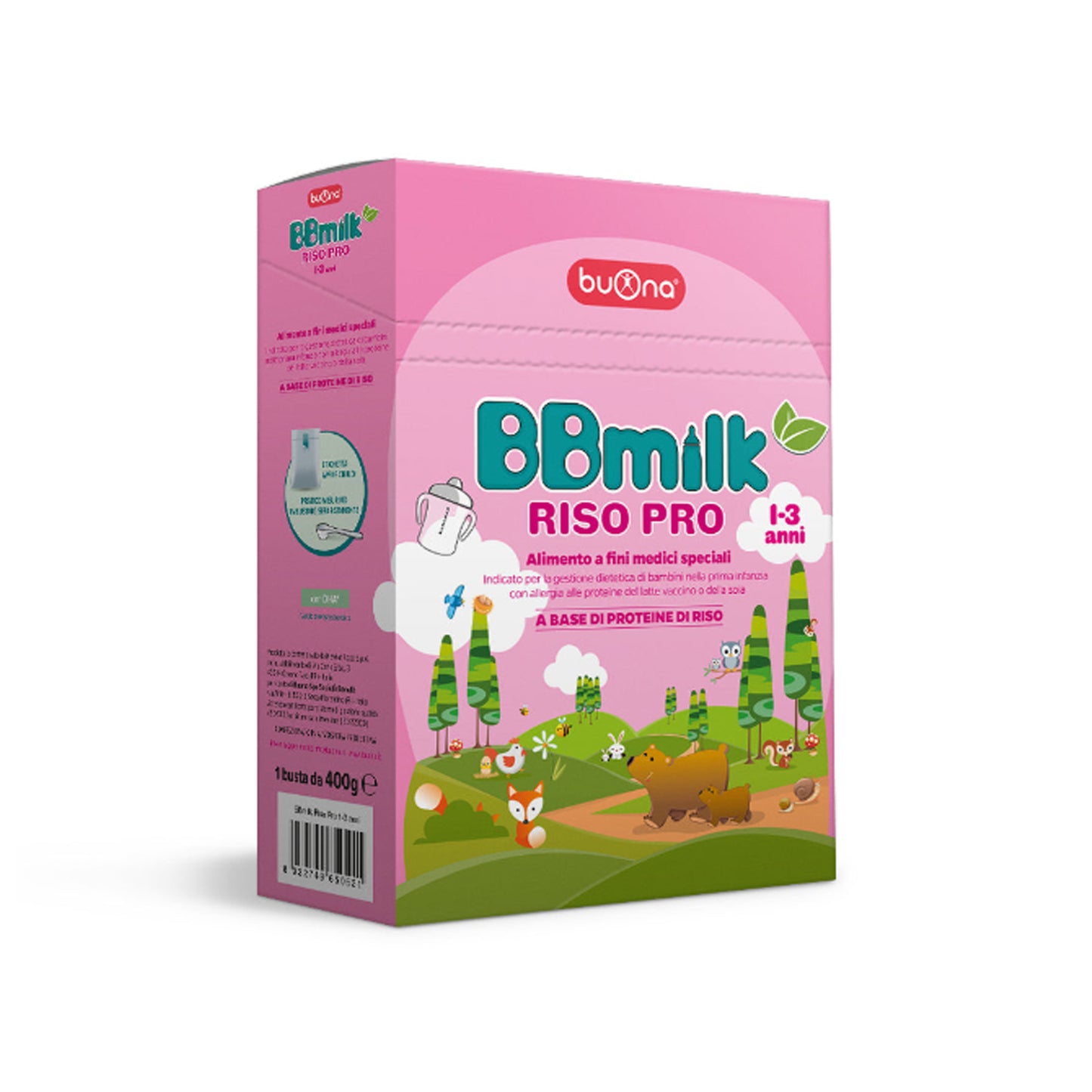 Bb Milk - Latte Di Riso Pro In Polvere 1/3 Anni: Confezione 400 gr