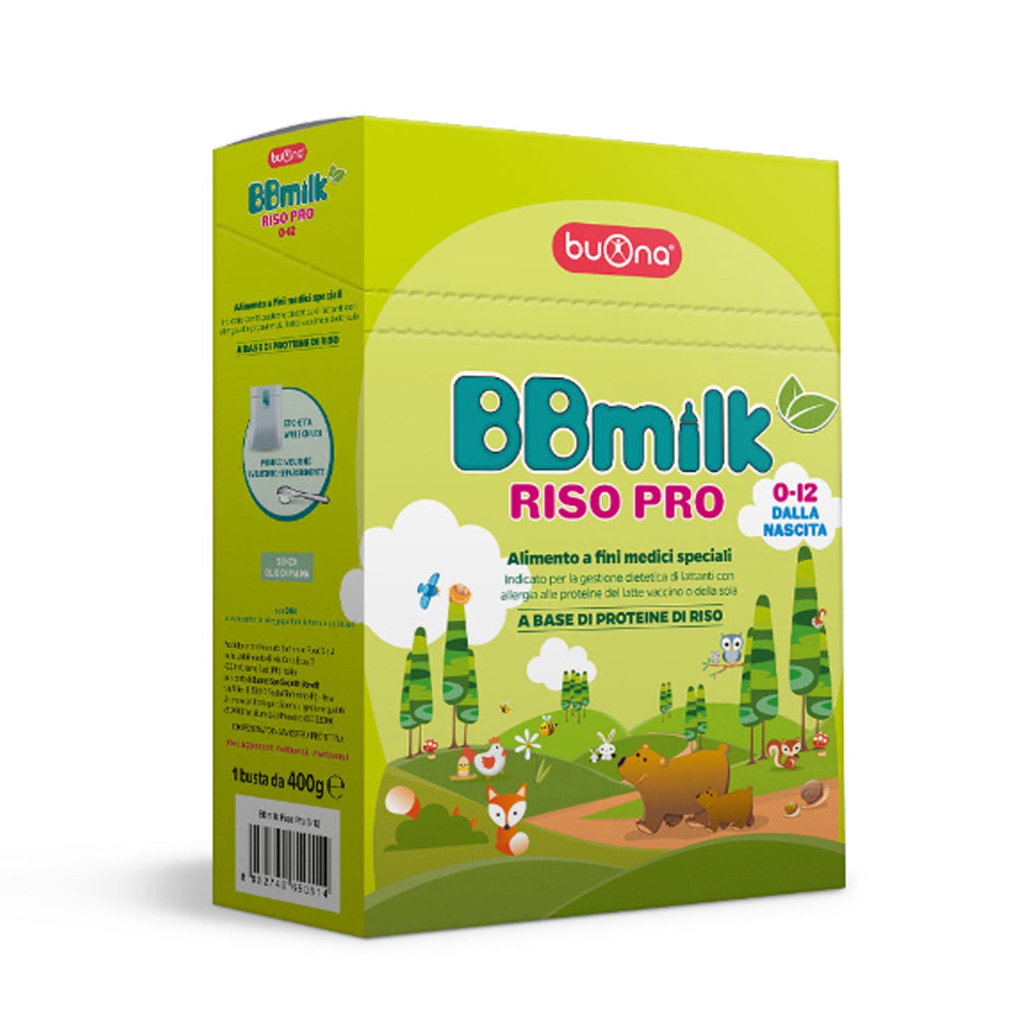 Bb Milk - Latte Di Riso Pro In Polvere 0/12 Mesi: Confezione 400 gr