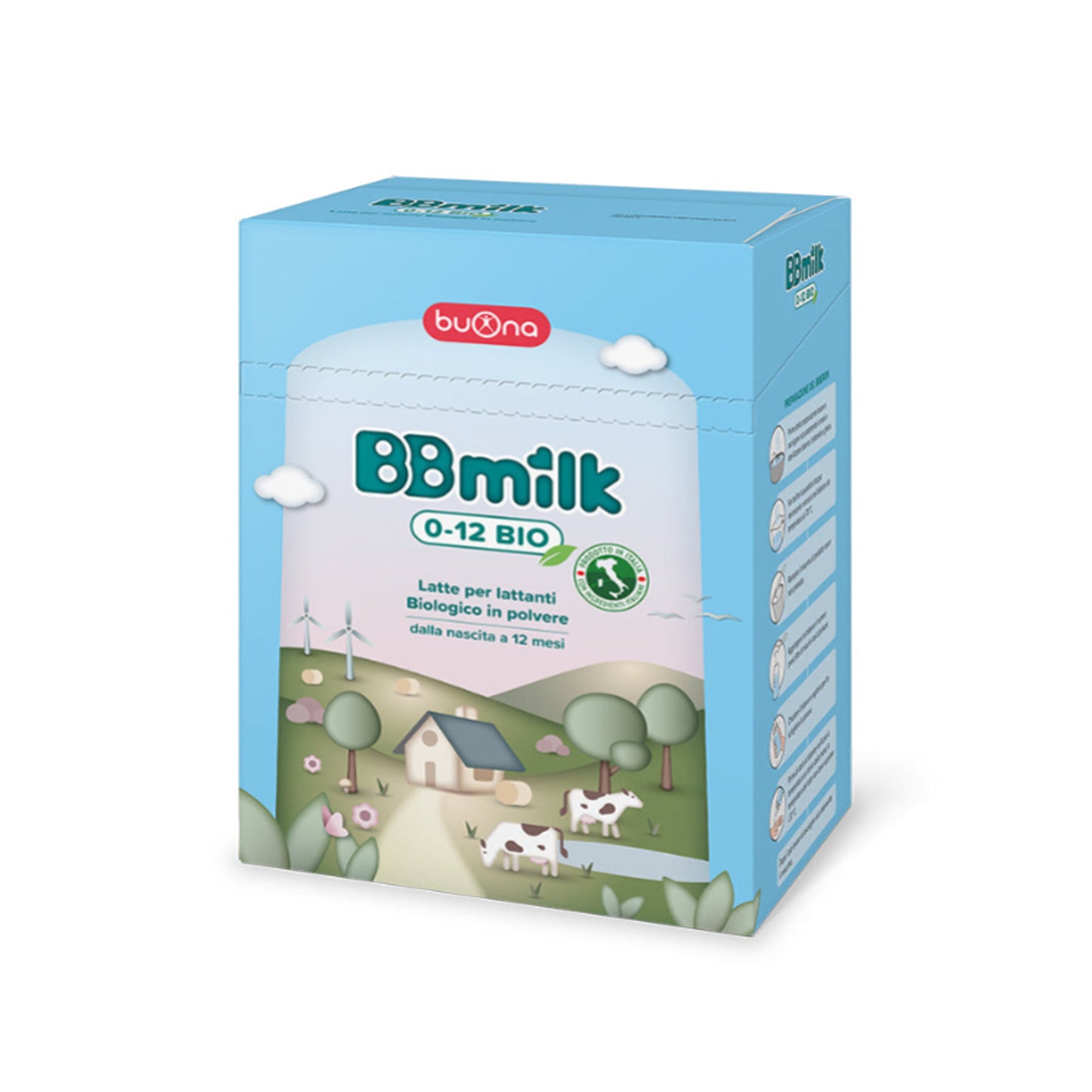 BB Milk - Latte In Polvere 0/12 Mesi: Confezione 800 gr