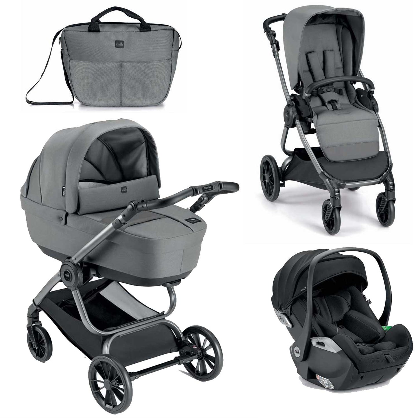 Cam - Trio Techno Babila Con Seggiolino Auto Relax Isize