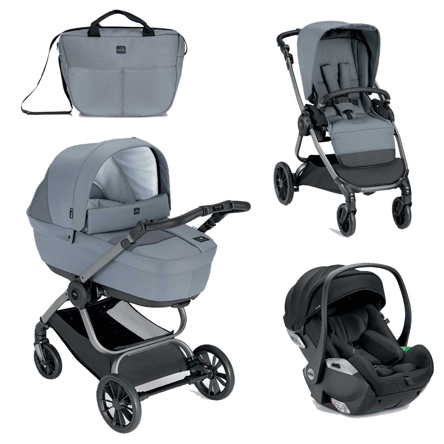 Cam - Trio Techno Babila Con Seggiolino Auto Relax Isize