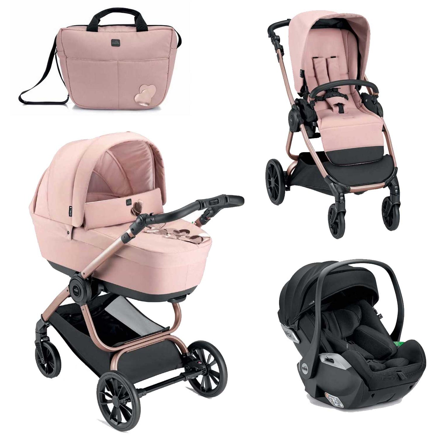 Cam - Trio Techno Babila Con Seggiolino Auto Relax Isize