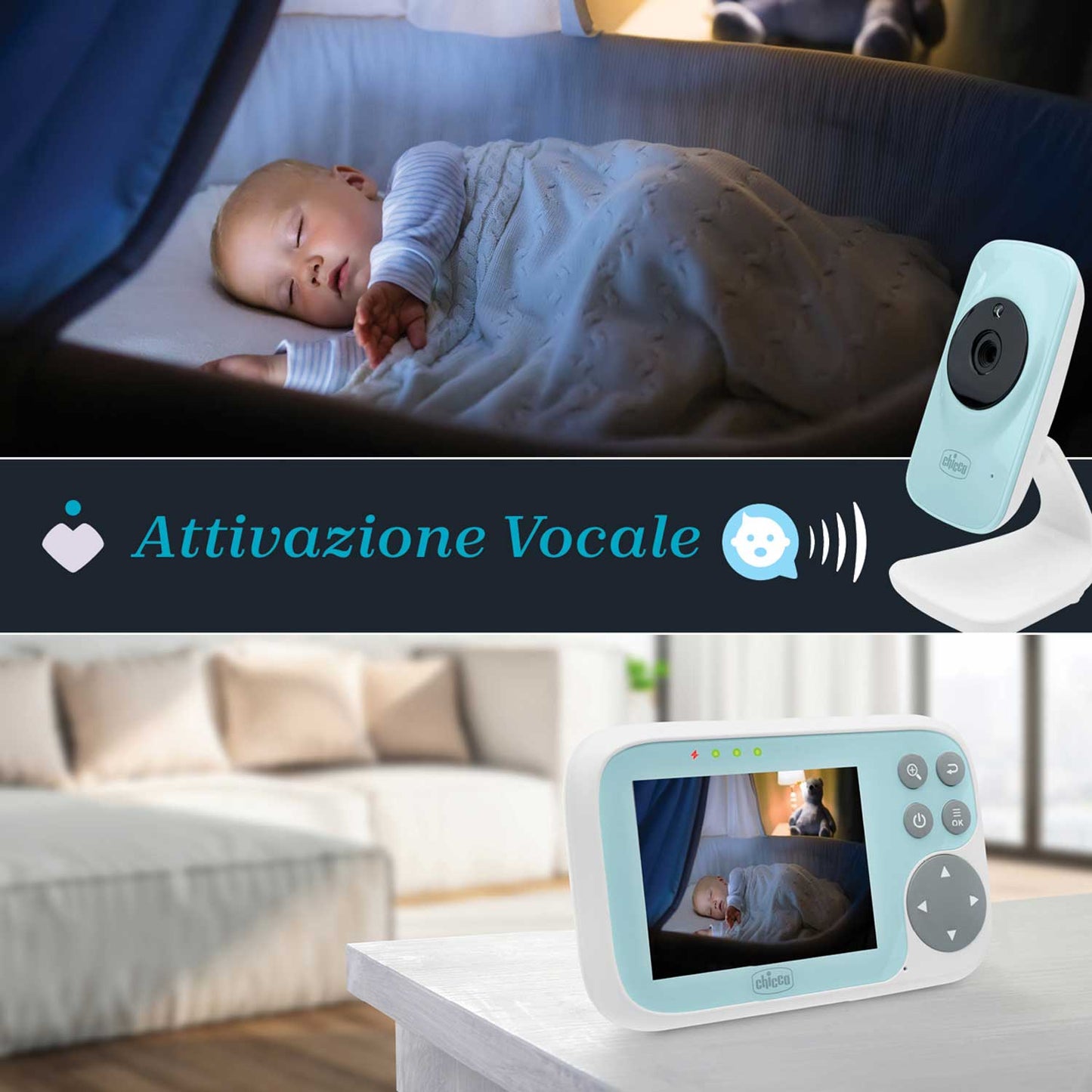 Chicco - Video Baby Monitor Start