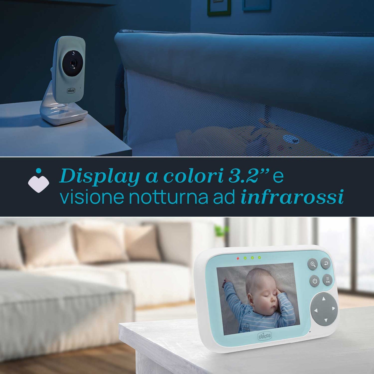 Chicco - Video Baby Monitor Start