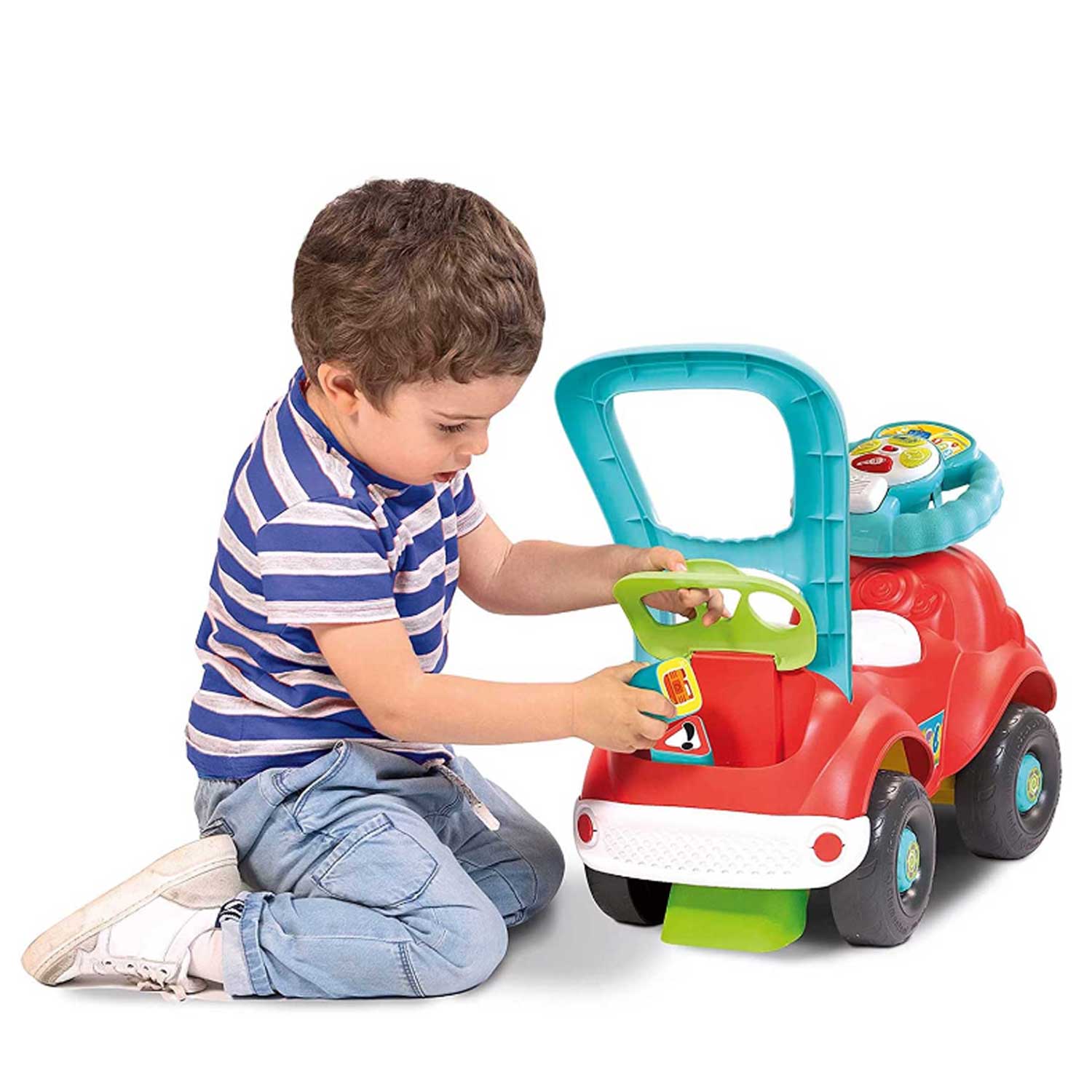 Baby clementoni ride deals on