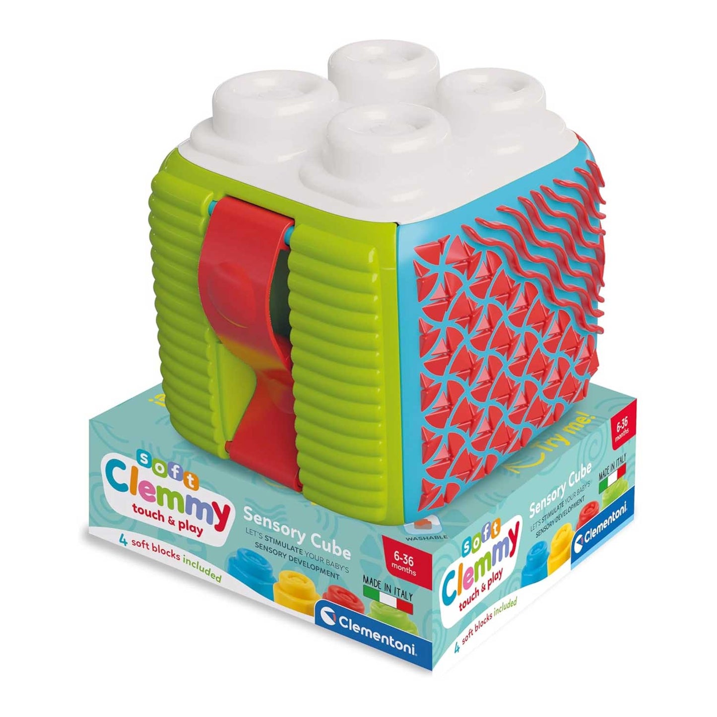 Clementoni - Clemmy Sensory Activity Cube 17902