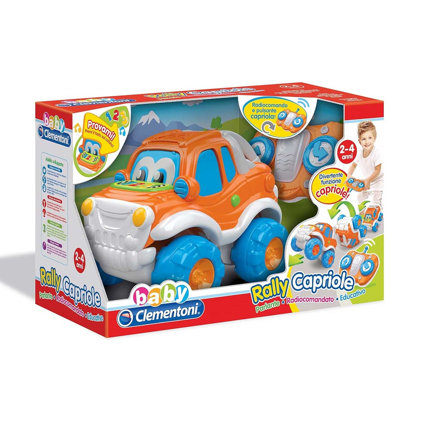 Clementoni - Rally Somersault Remote Controlled Car 14983