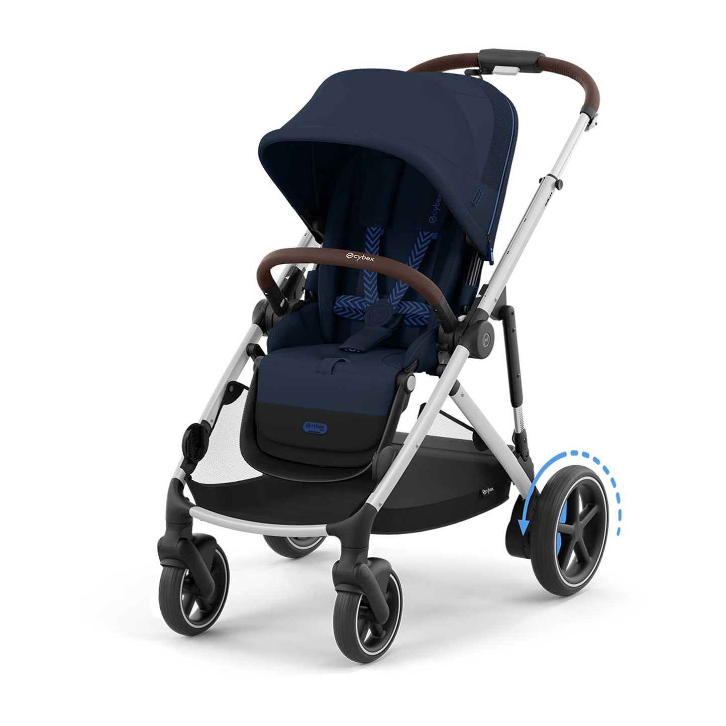 Cybex -  Gemellare Elettrico E Gazelle S Con 2 Seggiolini Auto Cloud G Isize