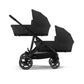 Cybex - Gemellare Gazelle S +  2 Navicelle + 2 Seggiolini Auto Cloud G Isize Con Adattato