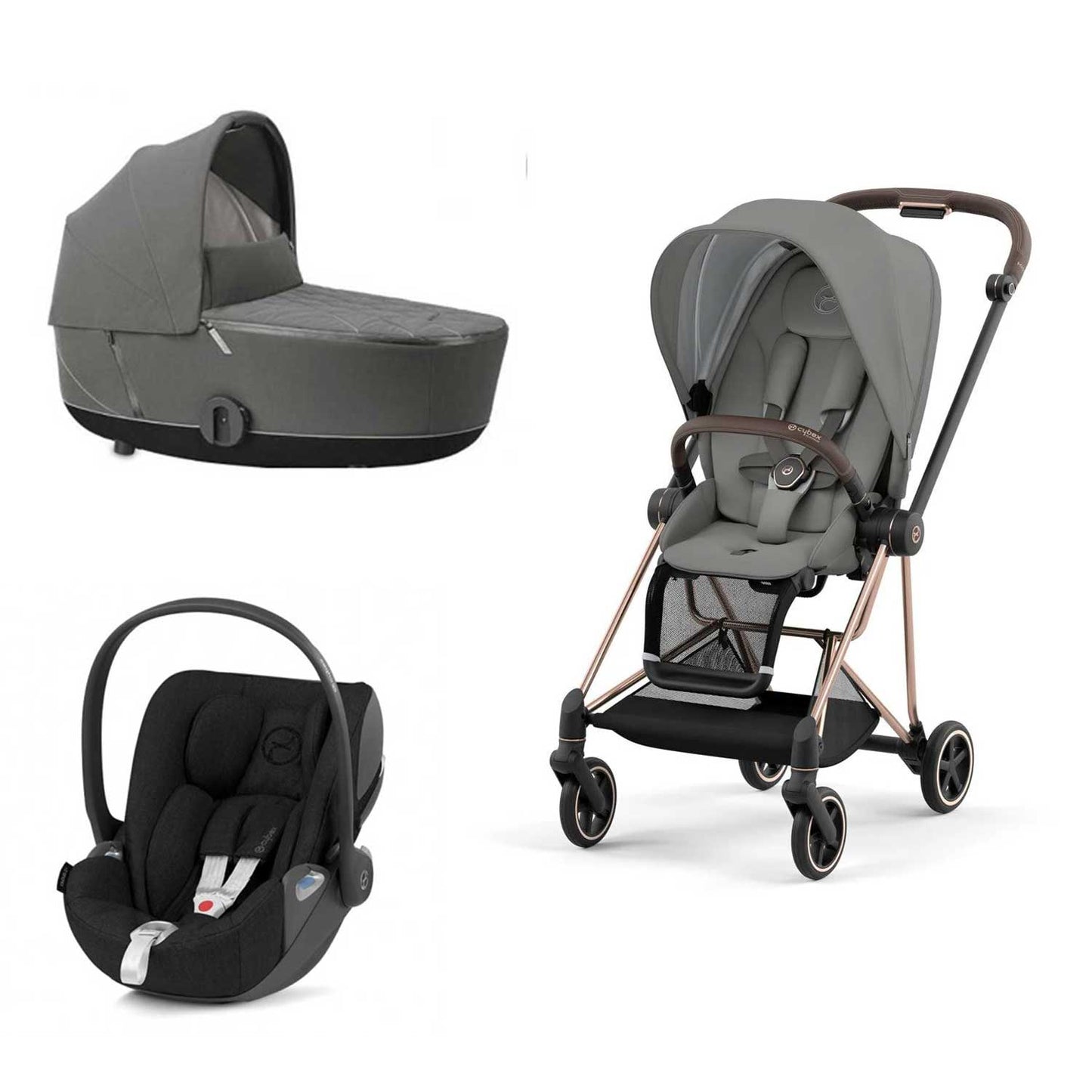 Cybex - Collezione Platinum: Trio Mios Con Seggiolino Auto Cloud Z ISize