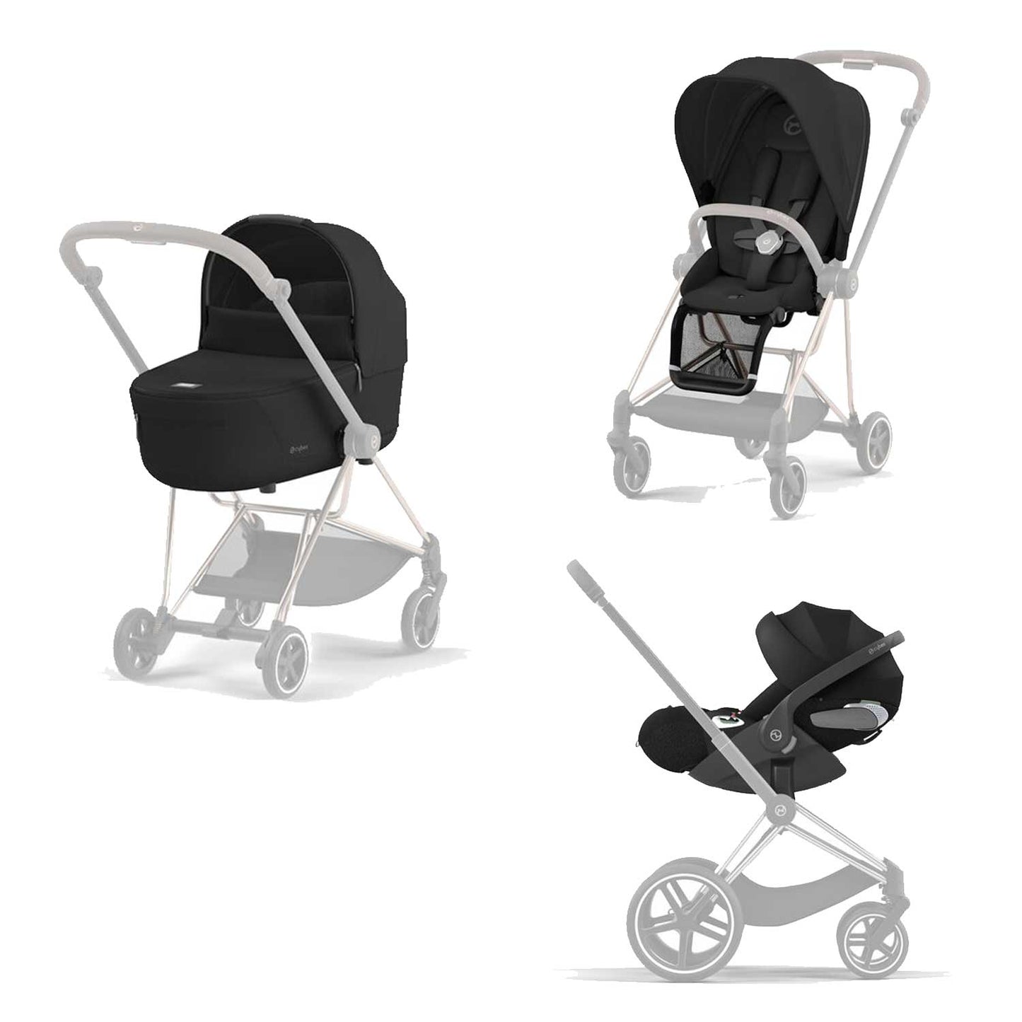 Cybex - Collezione Platinum: Trio Mios Con Seggiolino Auto Cloud T Isize