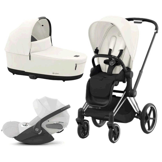 Cybex - Trio Priam: Seat Pack + Carrycot + Cloud T Isize Car Seat