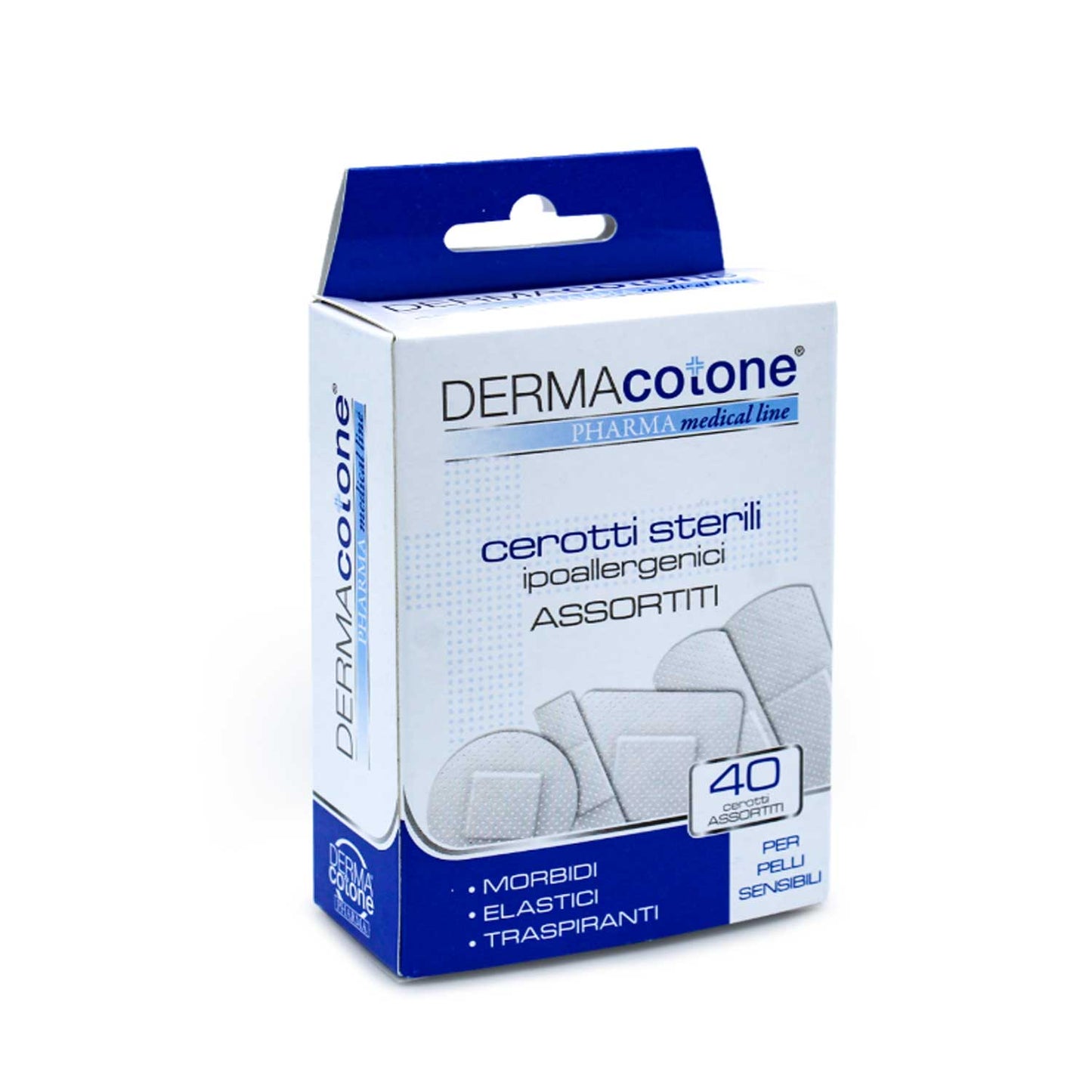 Dermacotone - Cerotti Sterili Ipoallergenici Assortiti 40 Pezzi