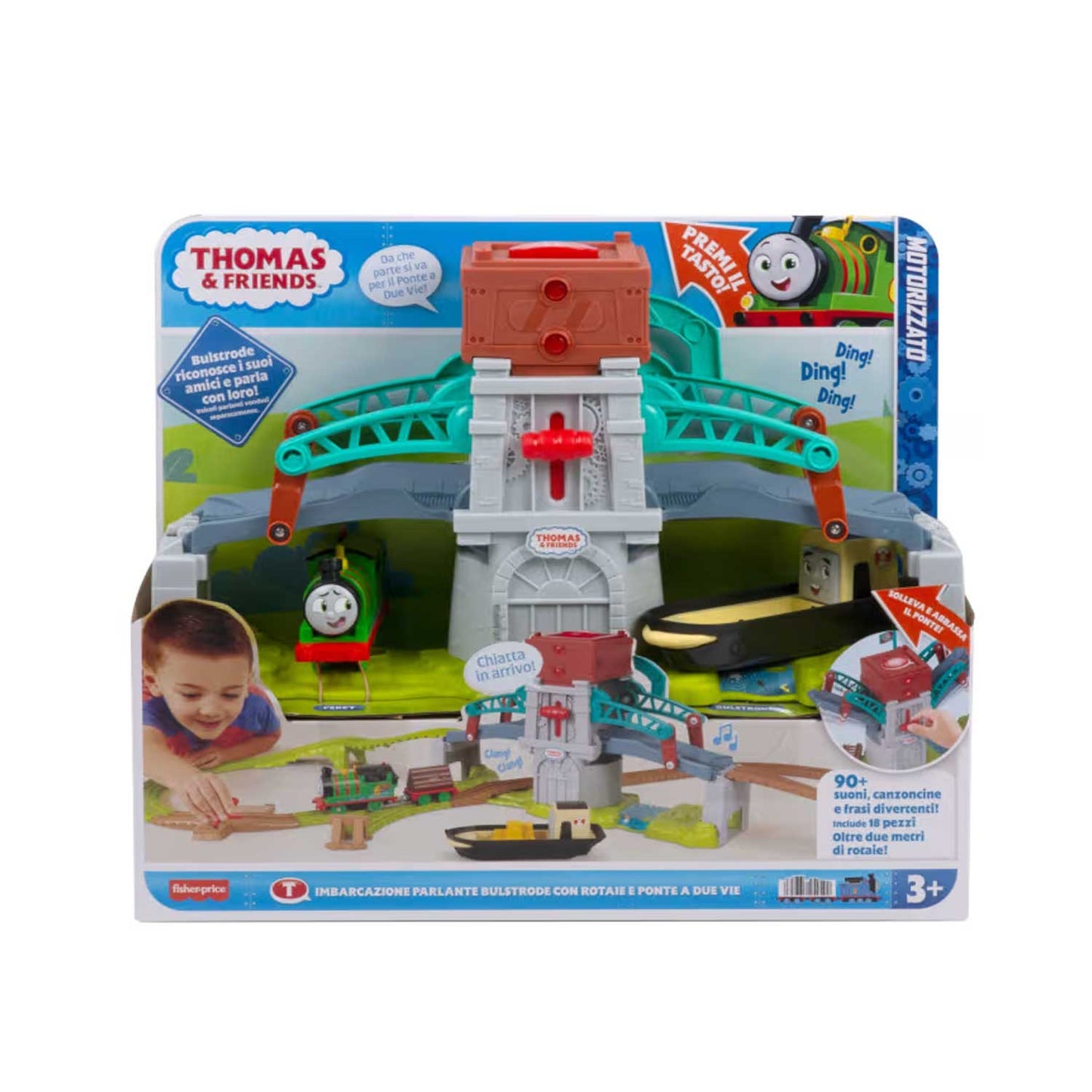 Fisher Price - Thomas & Friends: Pista Bulstrode e il Ponte Levatoio HYR82