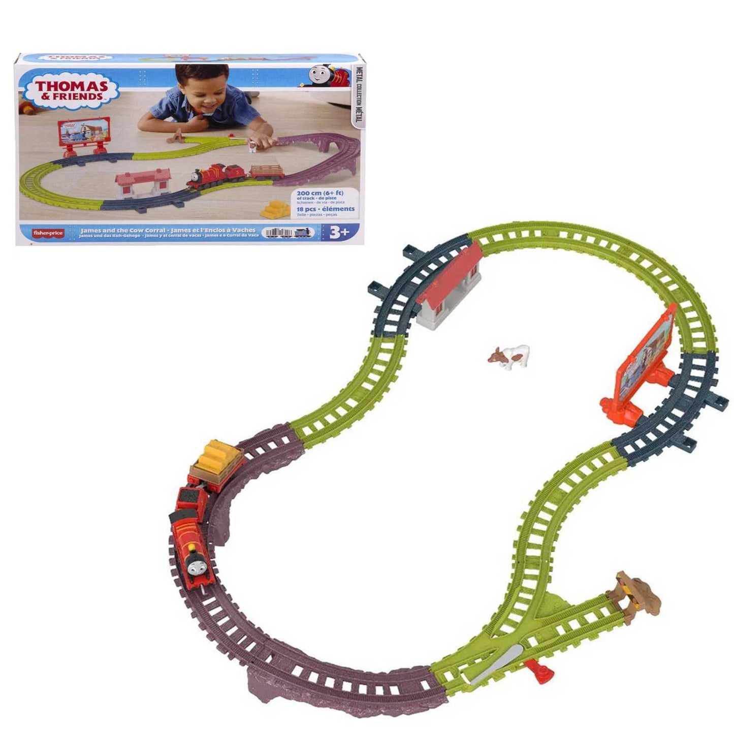 Fisher Price - Thomas Playset a Ruota Libera HGY82