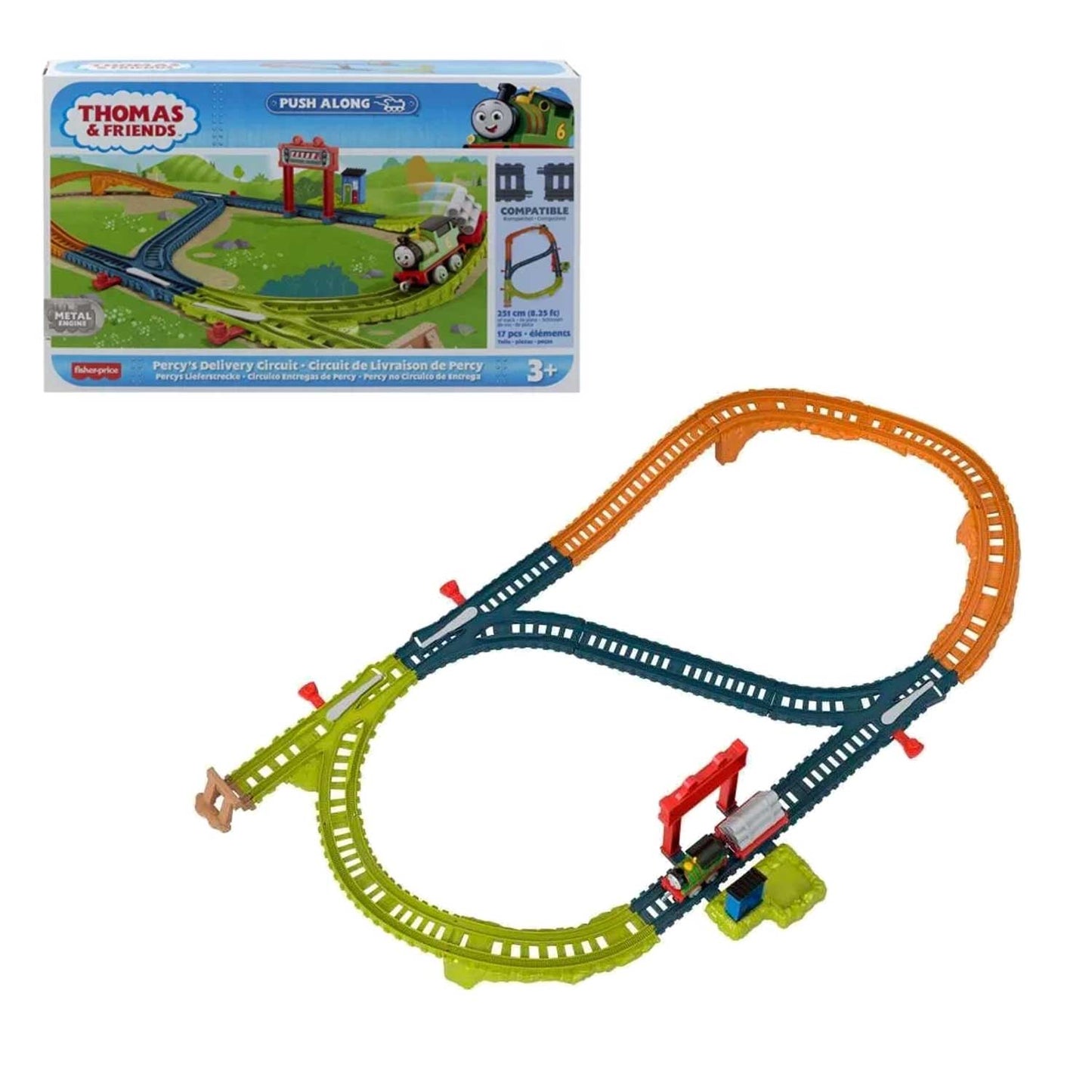 Fisher Price - Thomas Playset a Ruota Libera HGY82