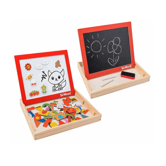 Globo - Magnetic wooden blackboard 41192