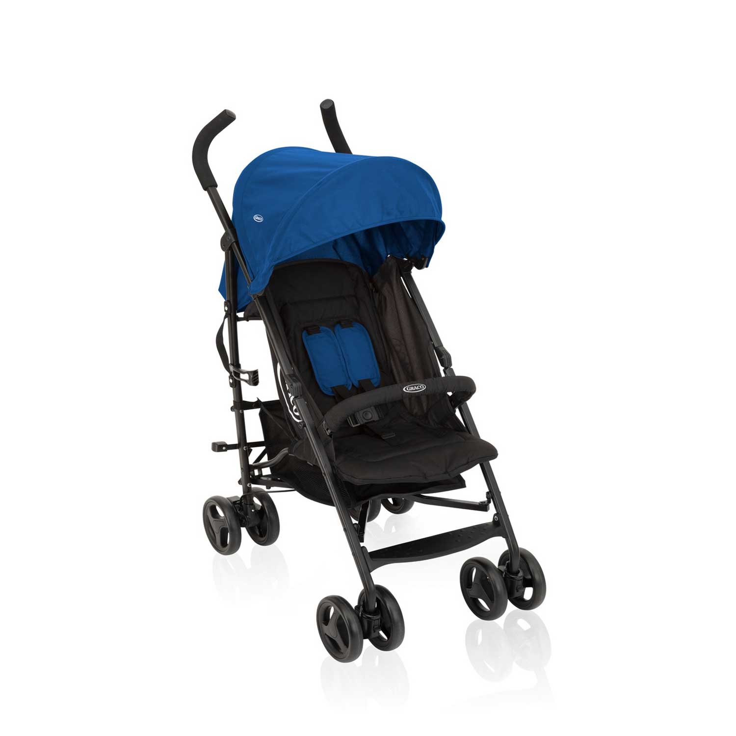 Graco hotsell blue stroller